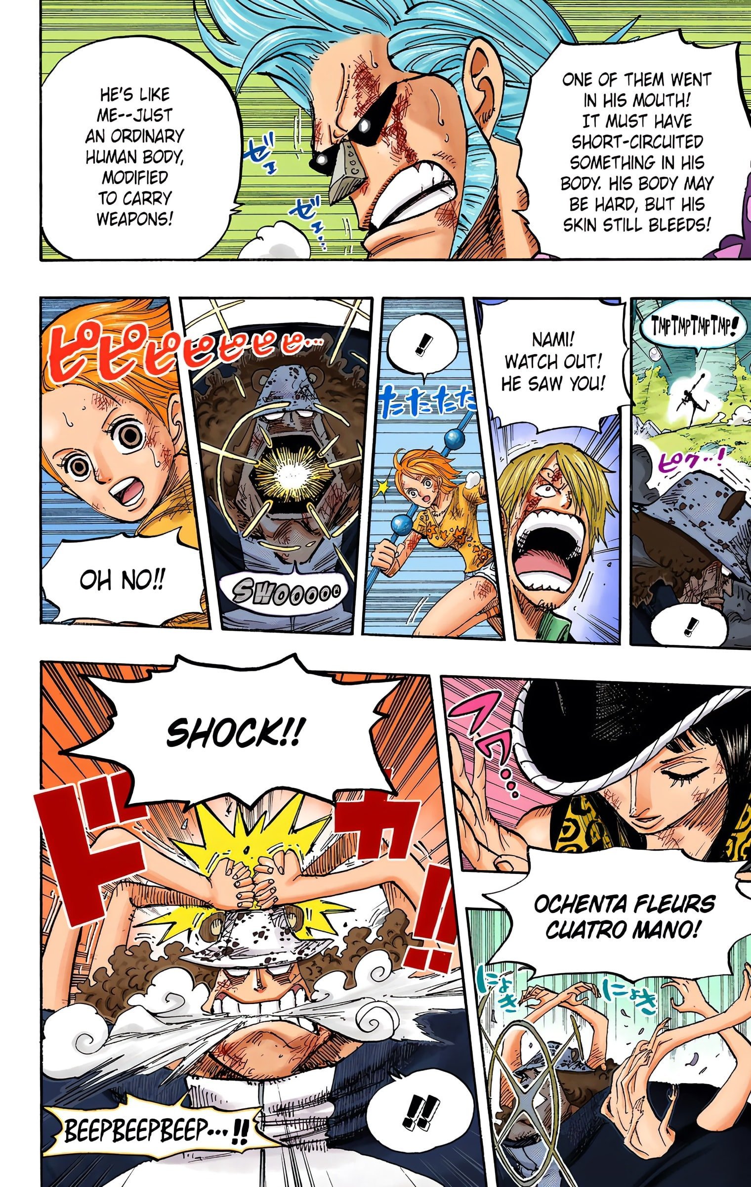 One Piece Colored Manga