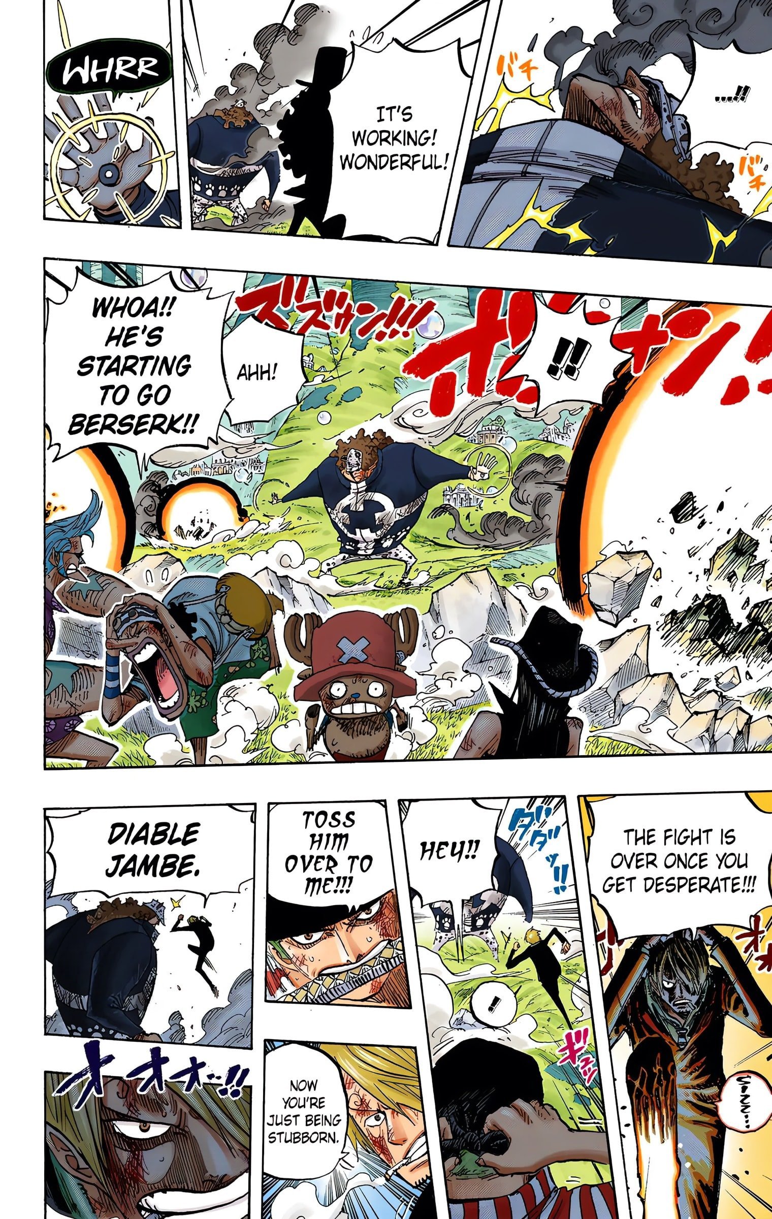 One Piece Colored Manga