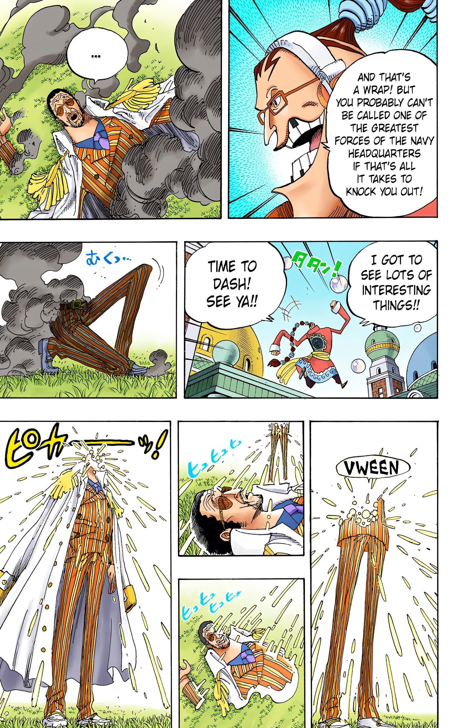 One Piece Colored Manga