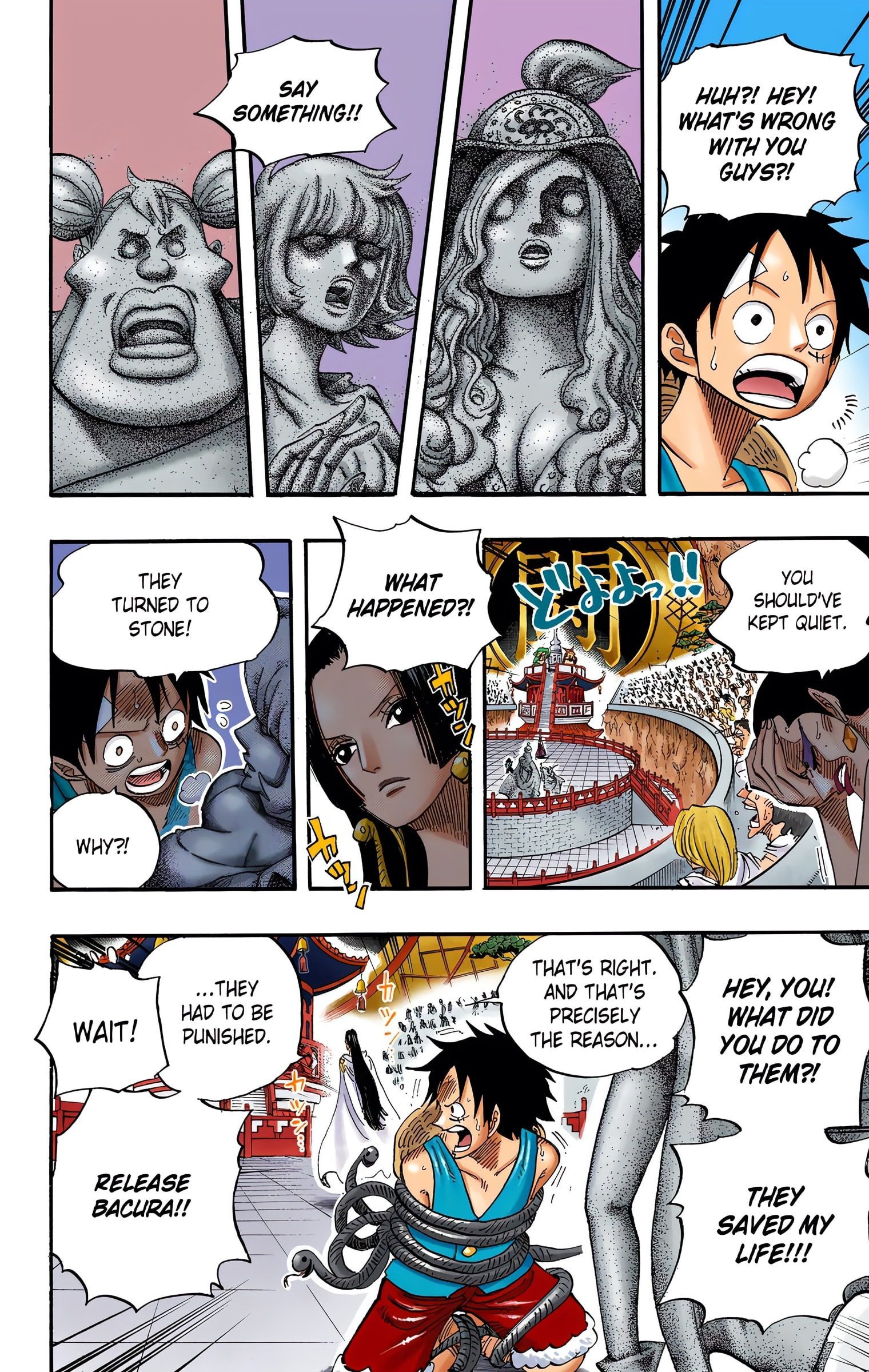 One Piece Colored Manga