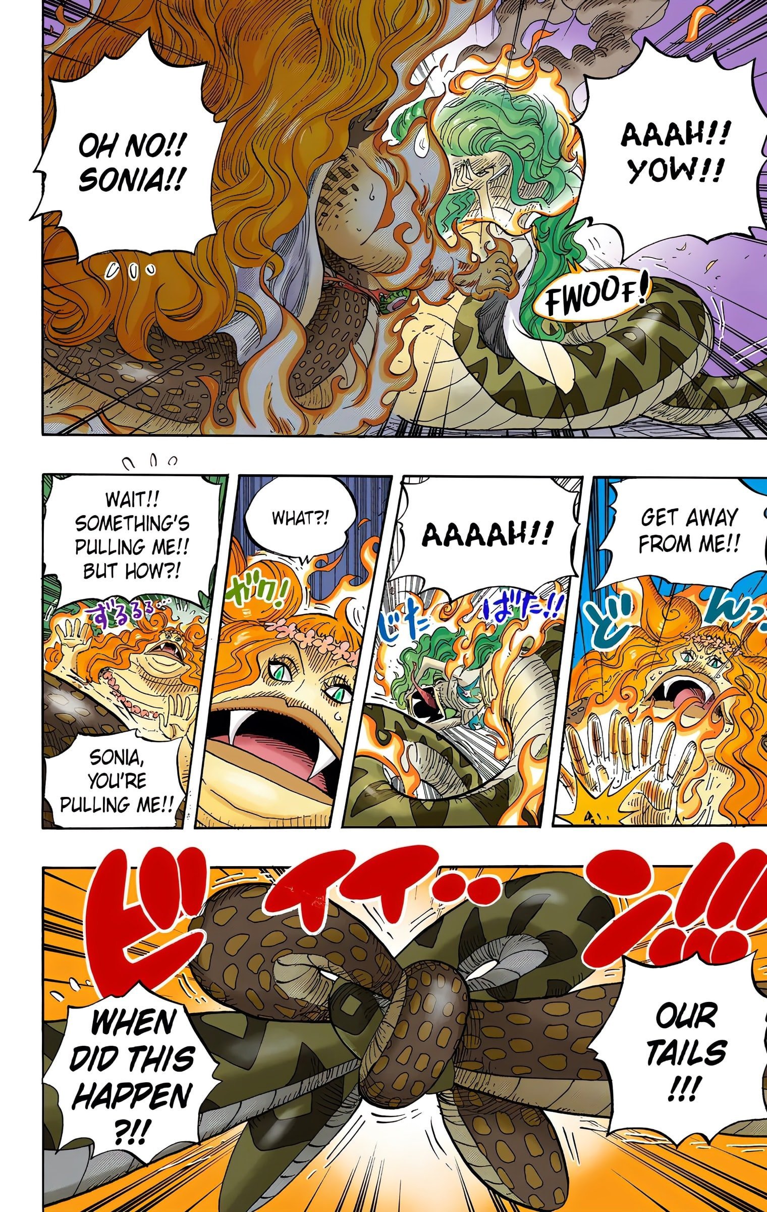 One Piece Colored Manga