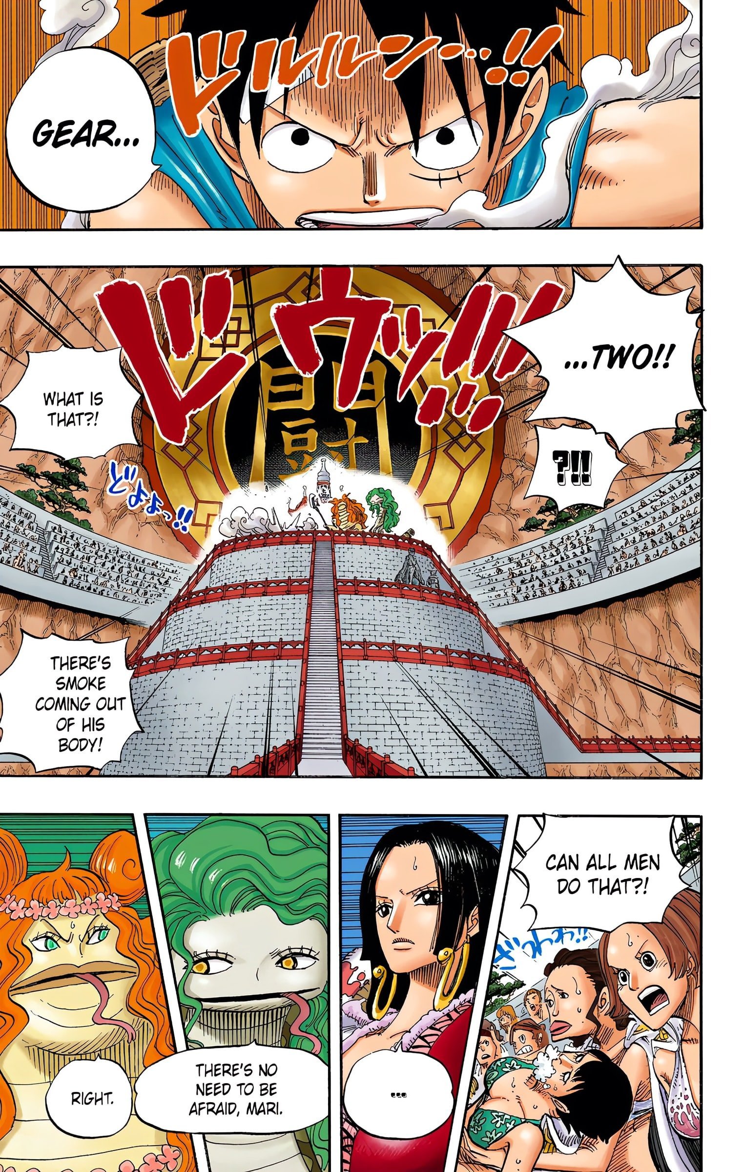 One Piece Colored Manga