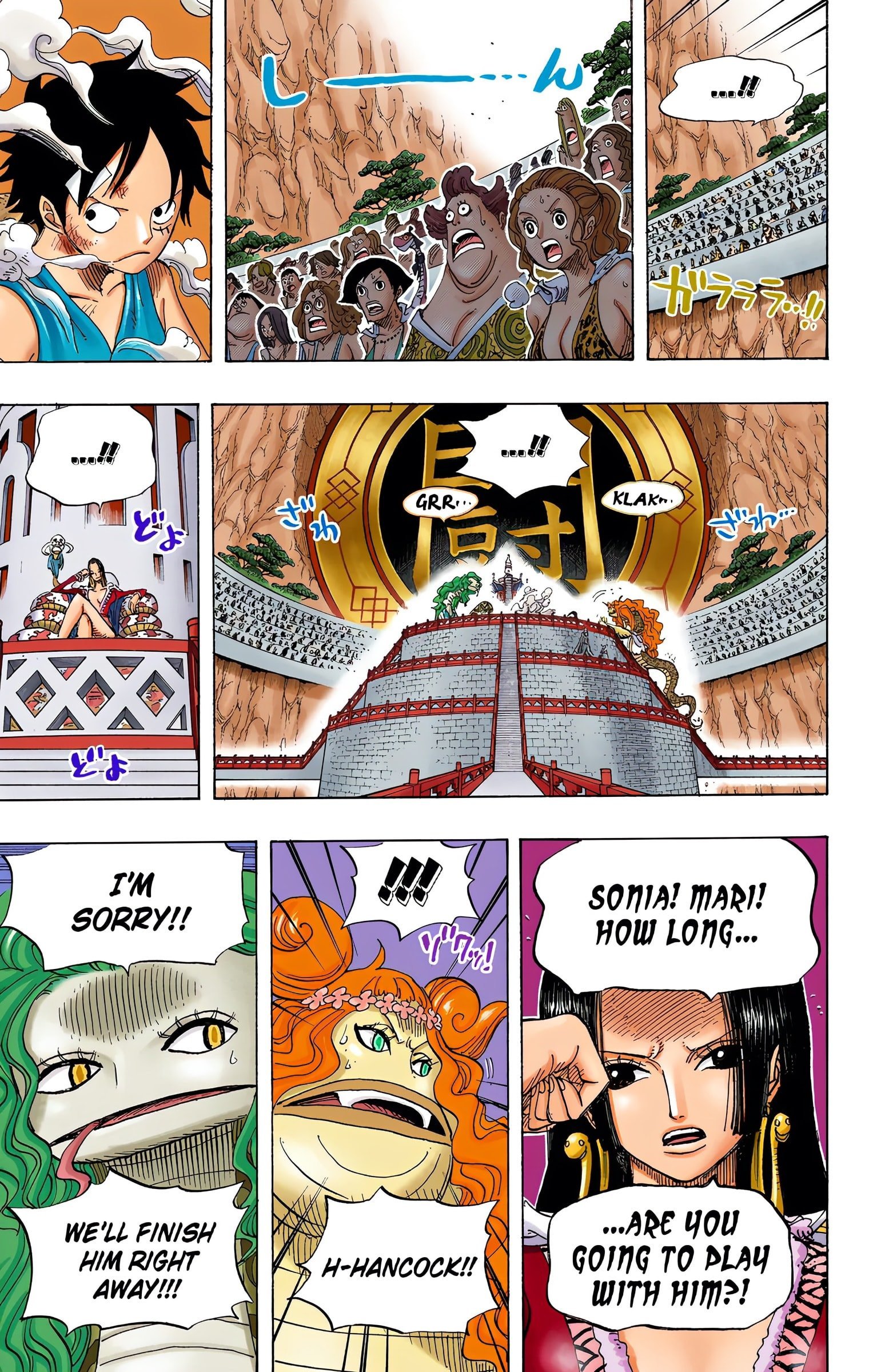 One Piece Colored Manga