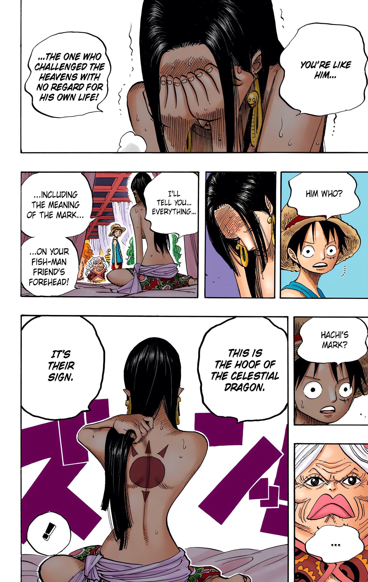 One Piece Colored Manga