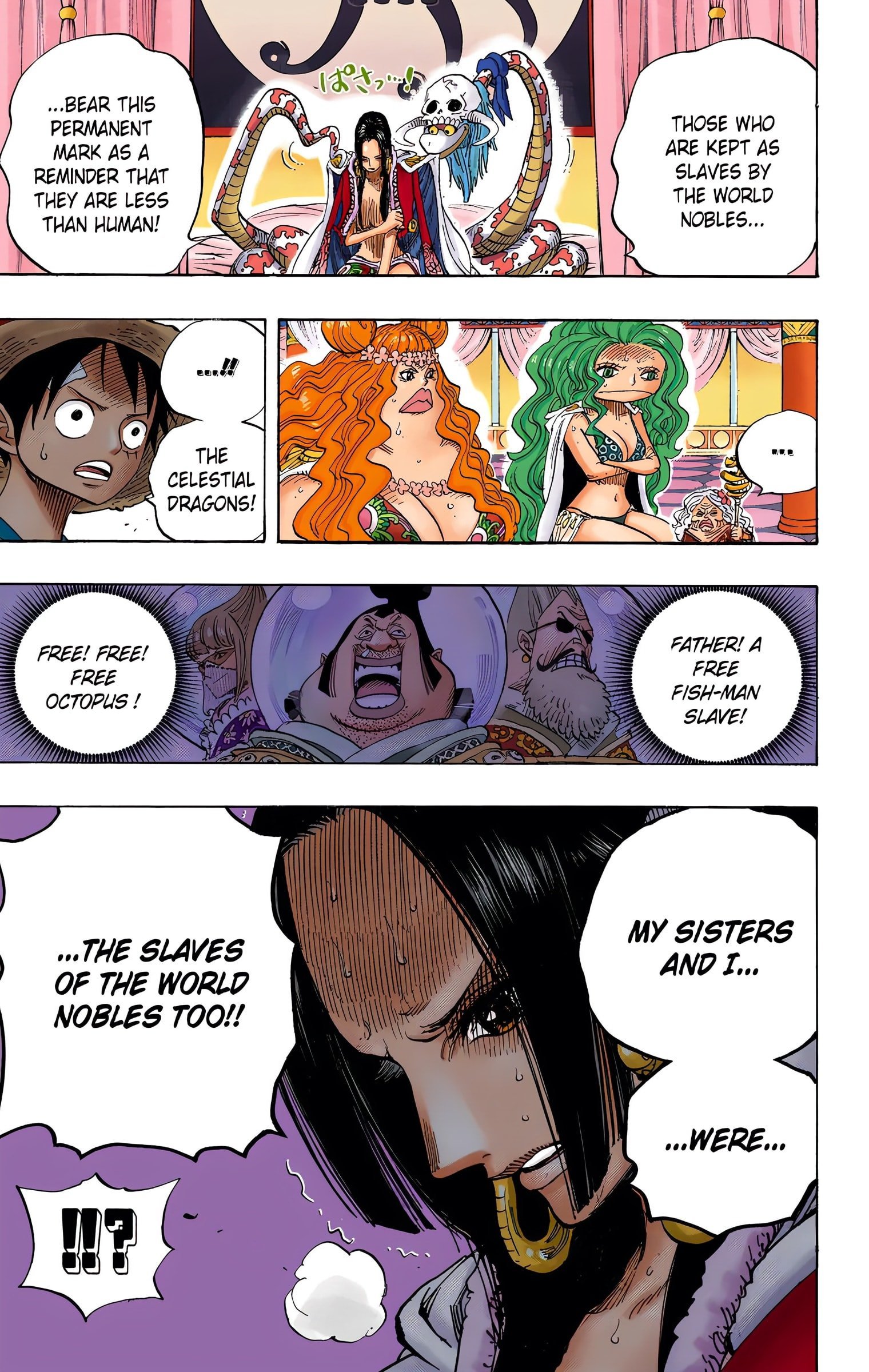 One Piece Colored Manga