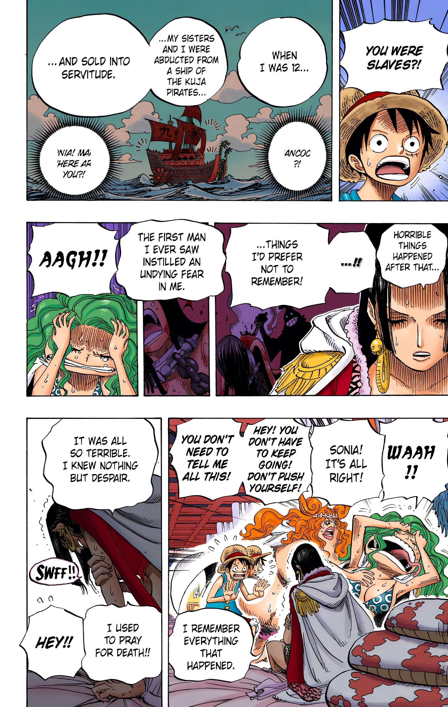 One Piece Colored Manga