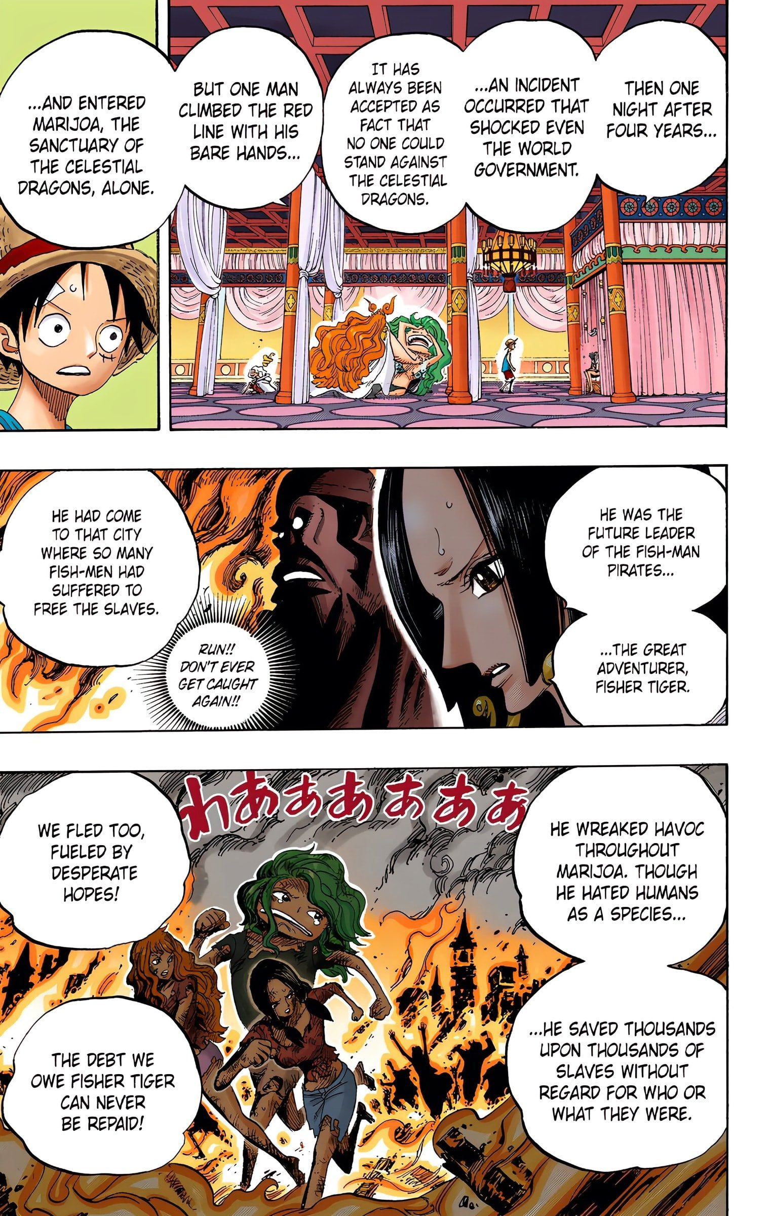 One Piece Colored Manga