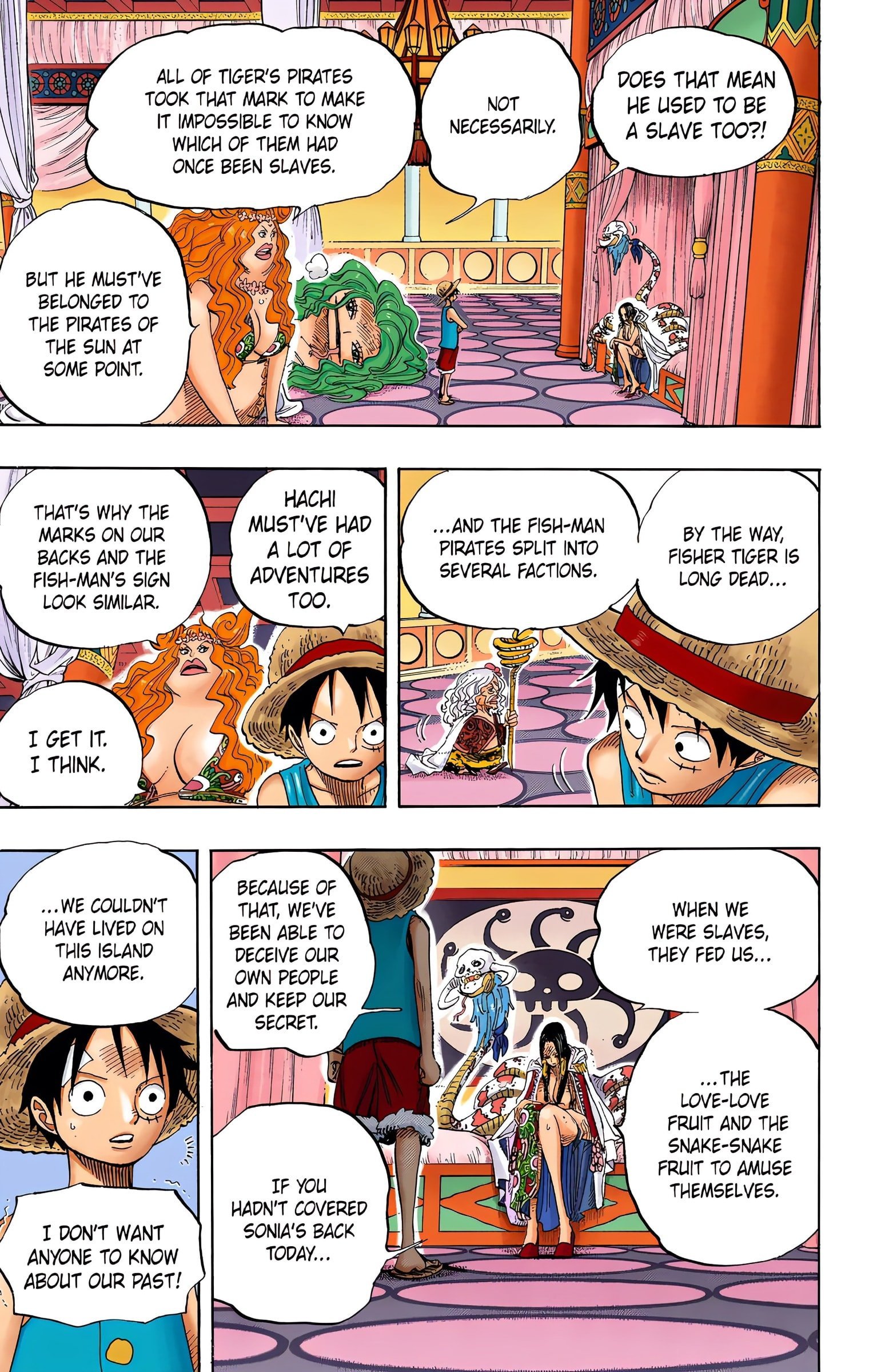 One Piece Colored Manga