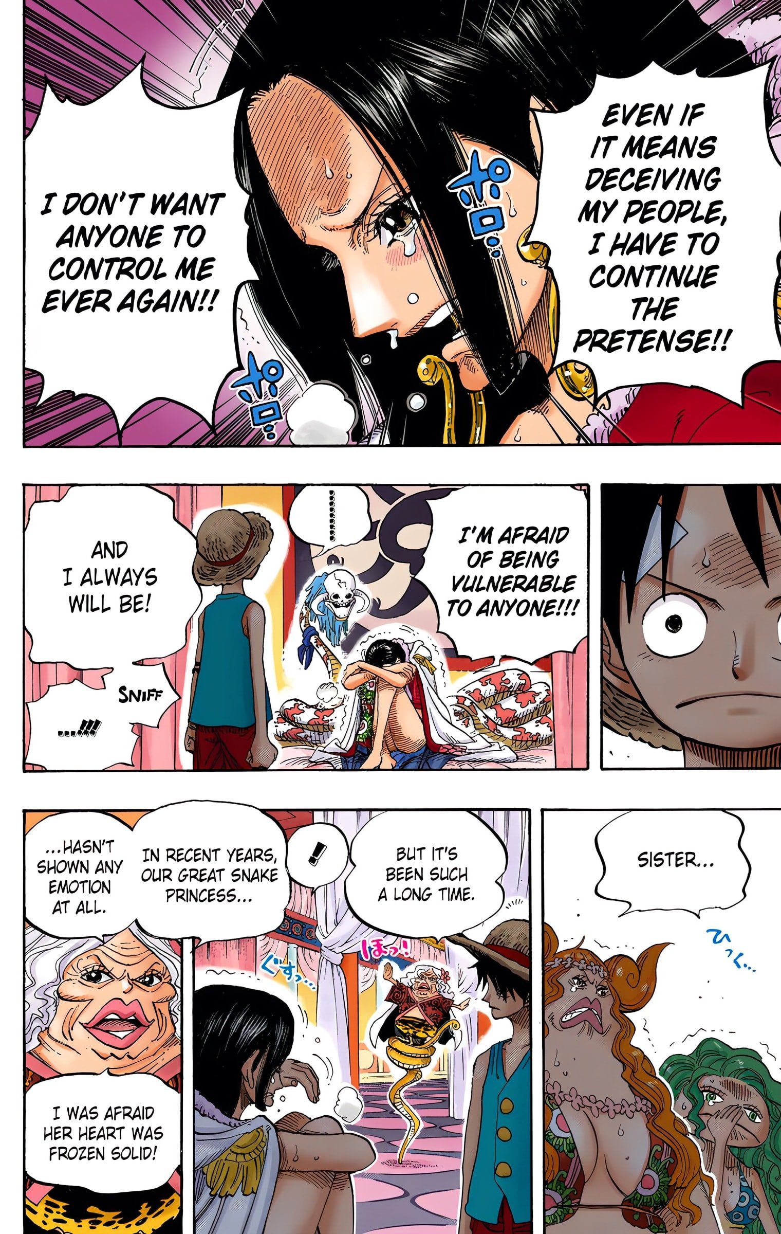 One Piece Colored Manga