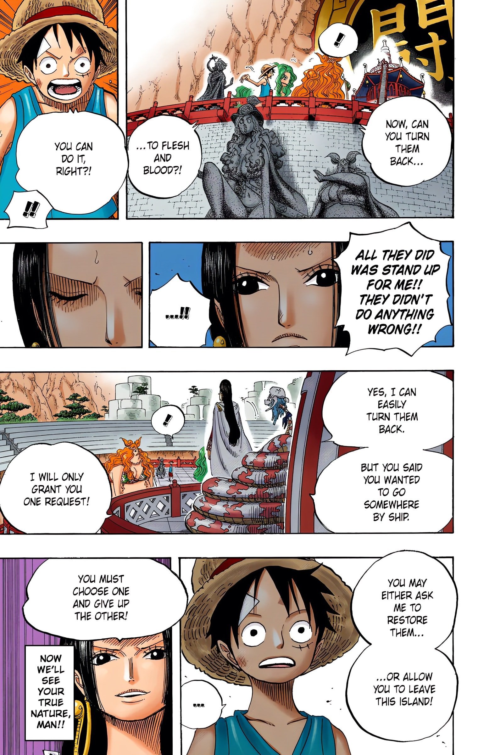 One Piece Colored Manga