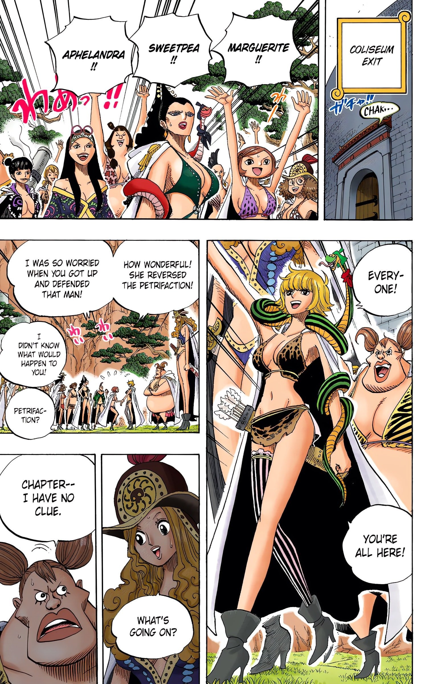 One Piece Colored Manga