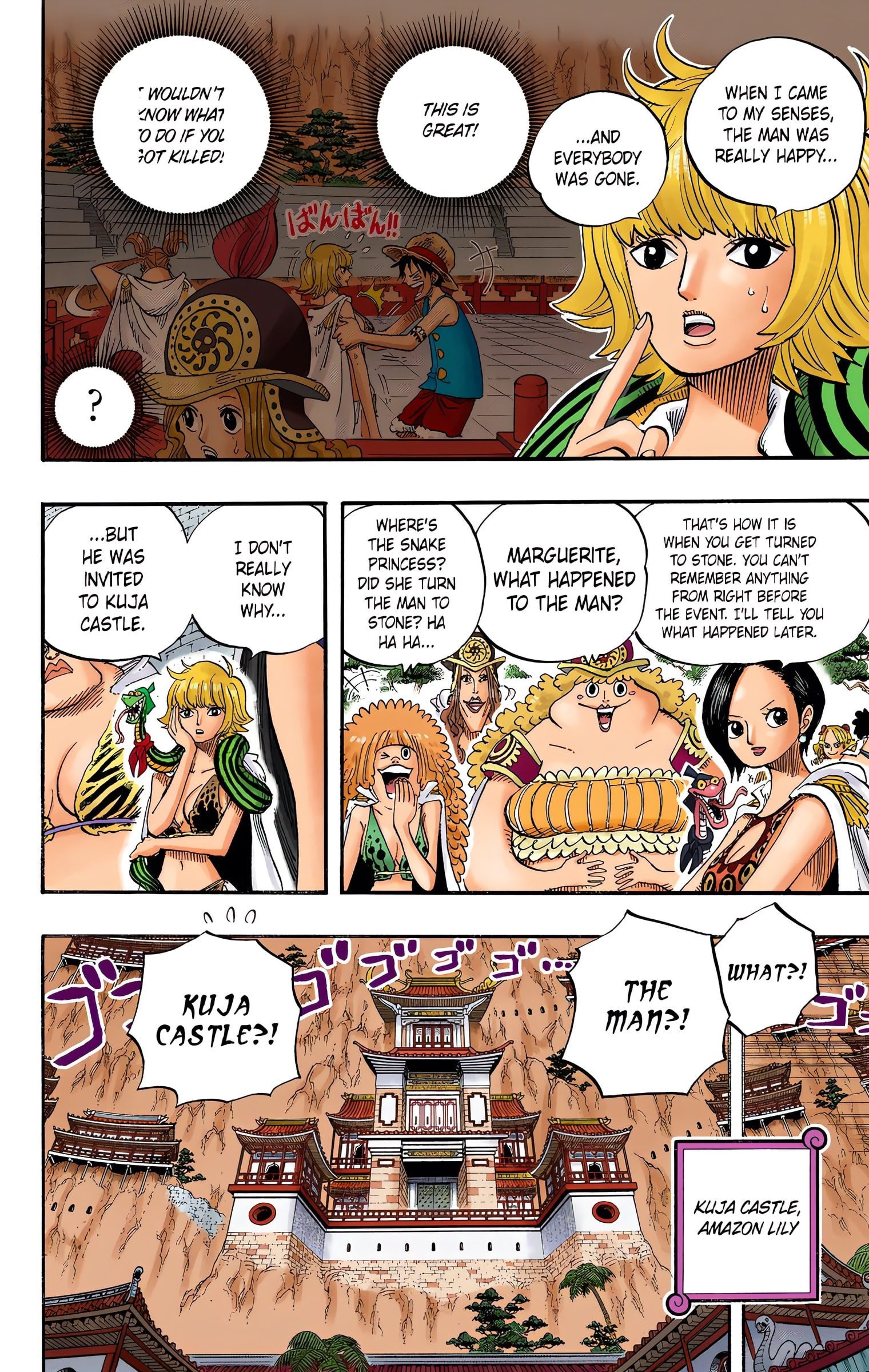 One Piece Colored Manga