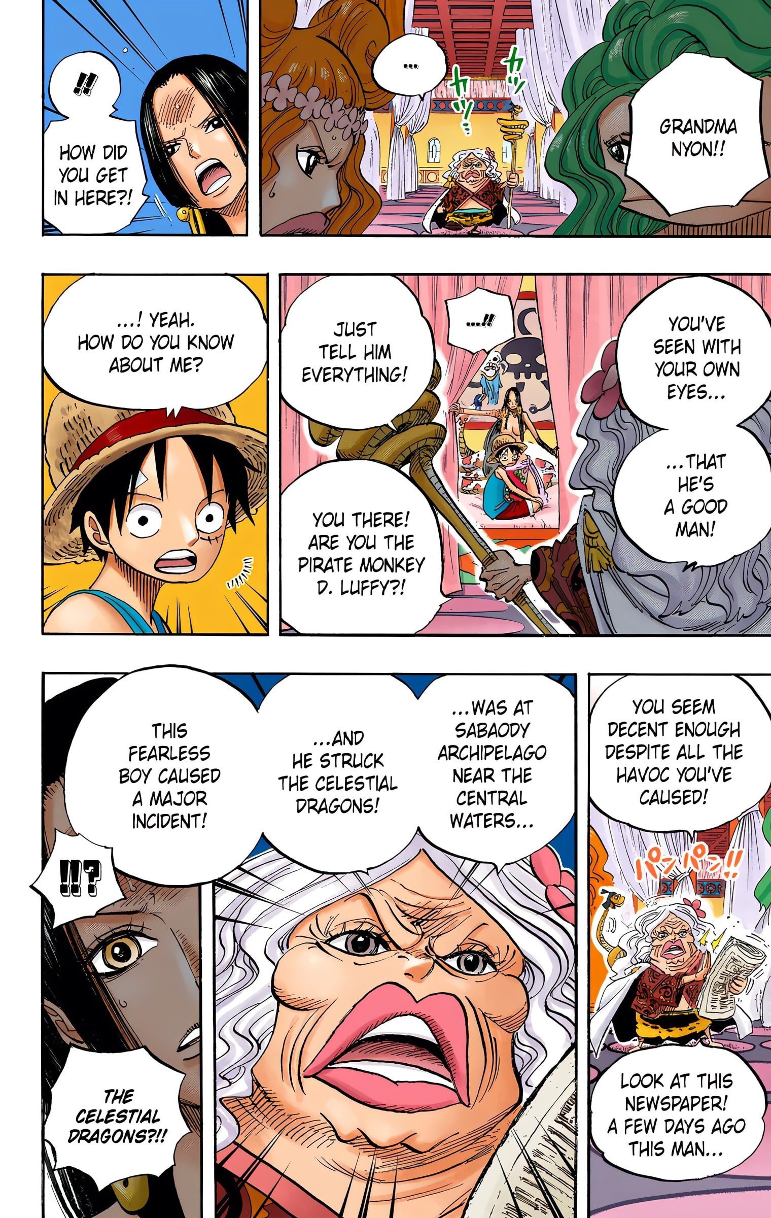 One Piece Colored Manga