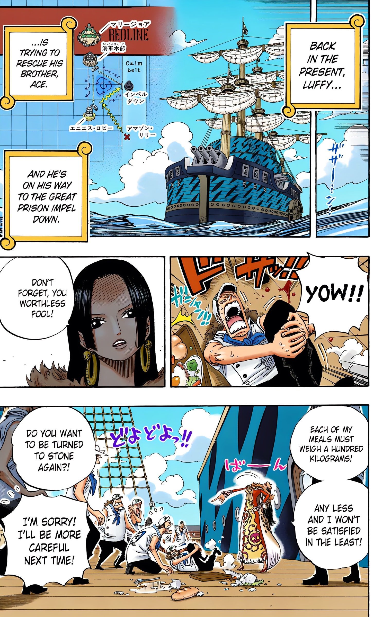 One Piece Colored Manga