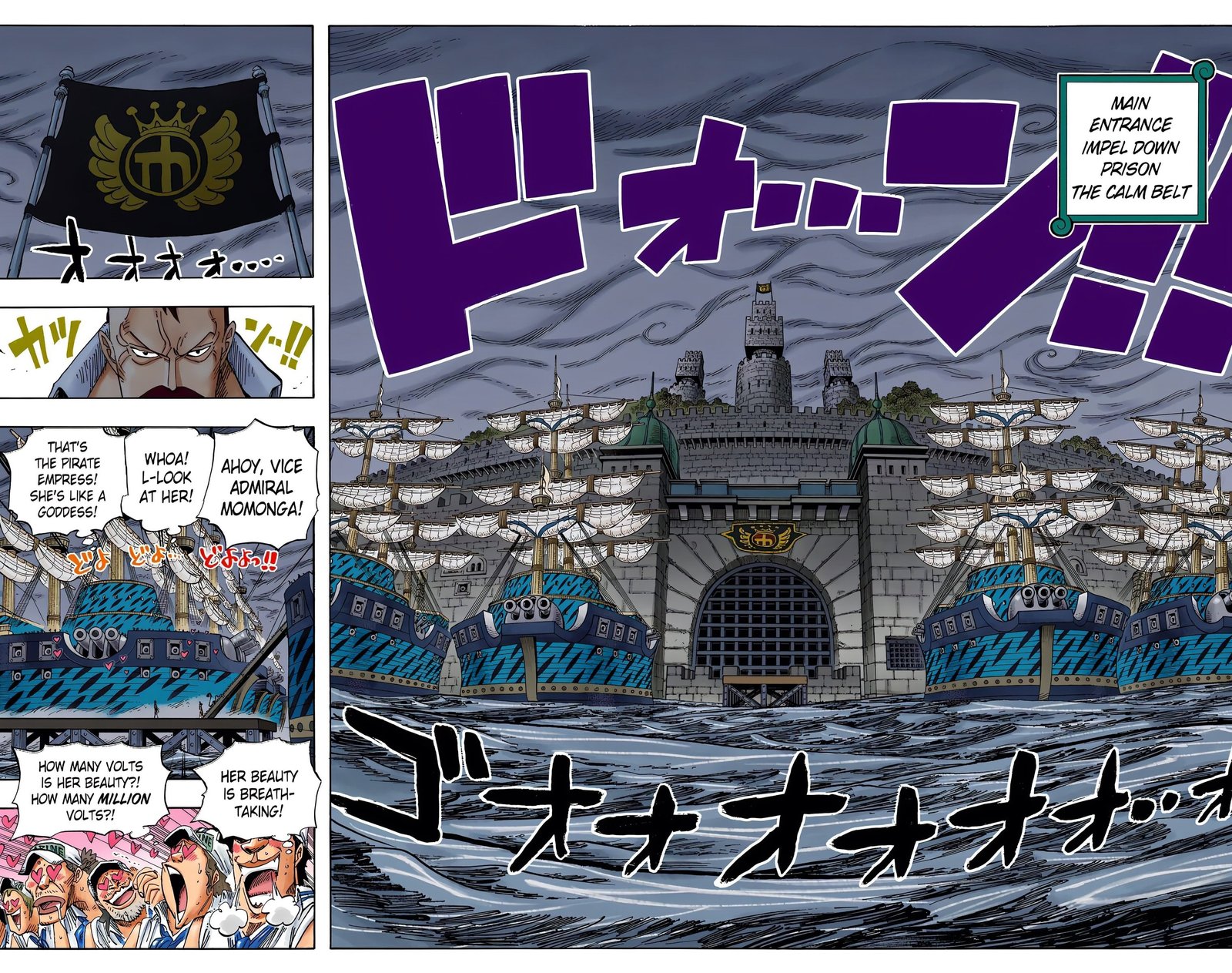 One Piece Colored Manga