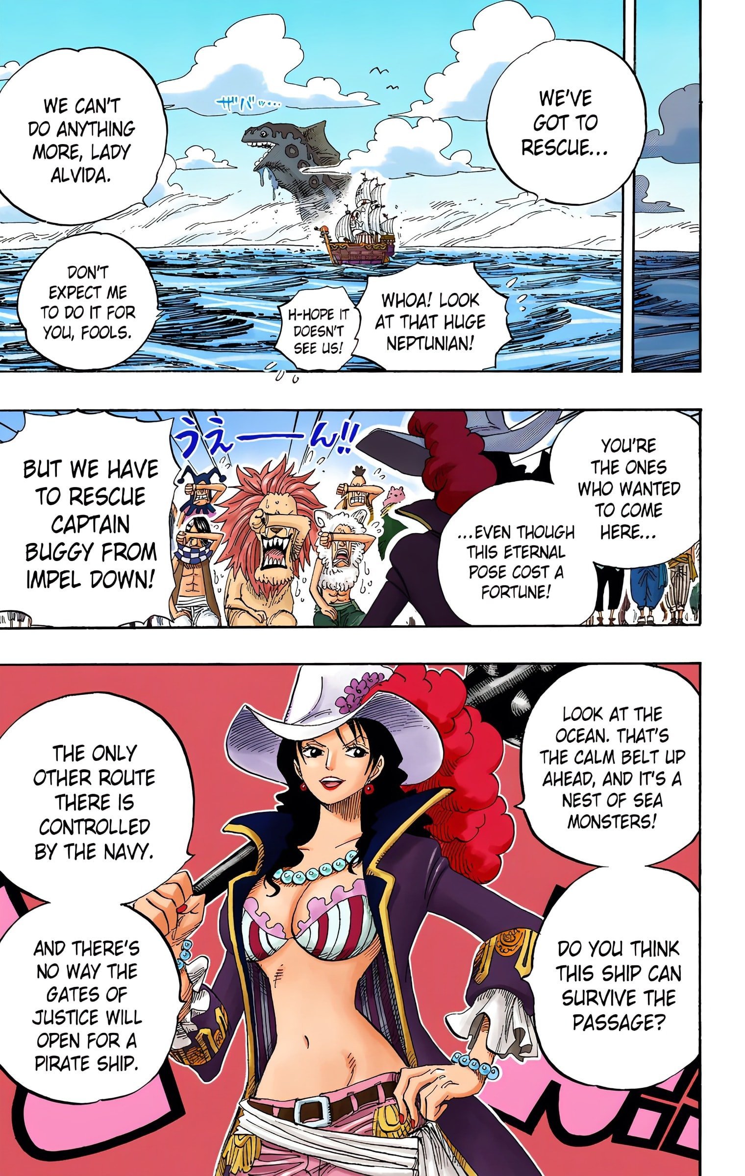 One Piece Colored Manga