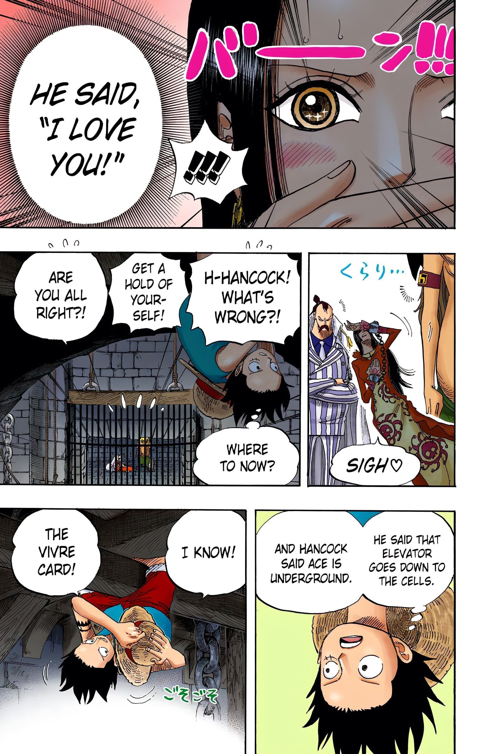 One Piece Colored Manga