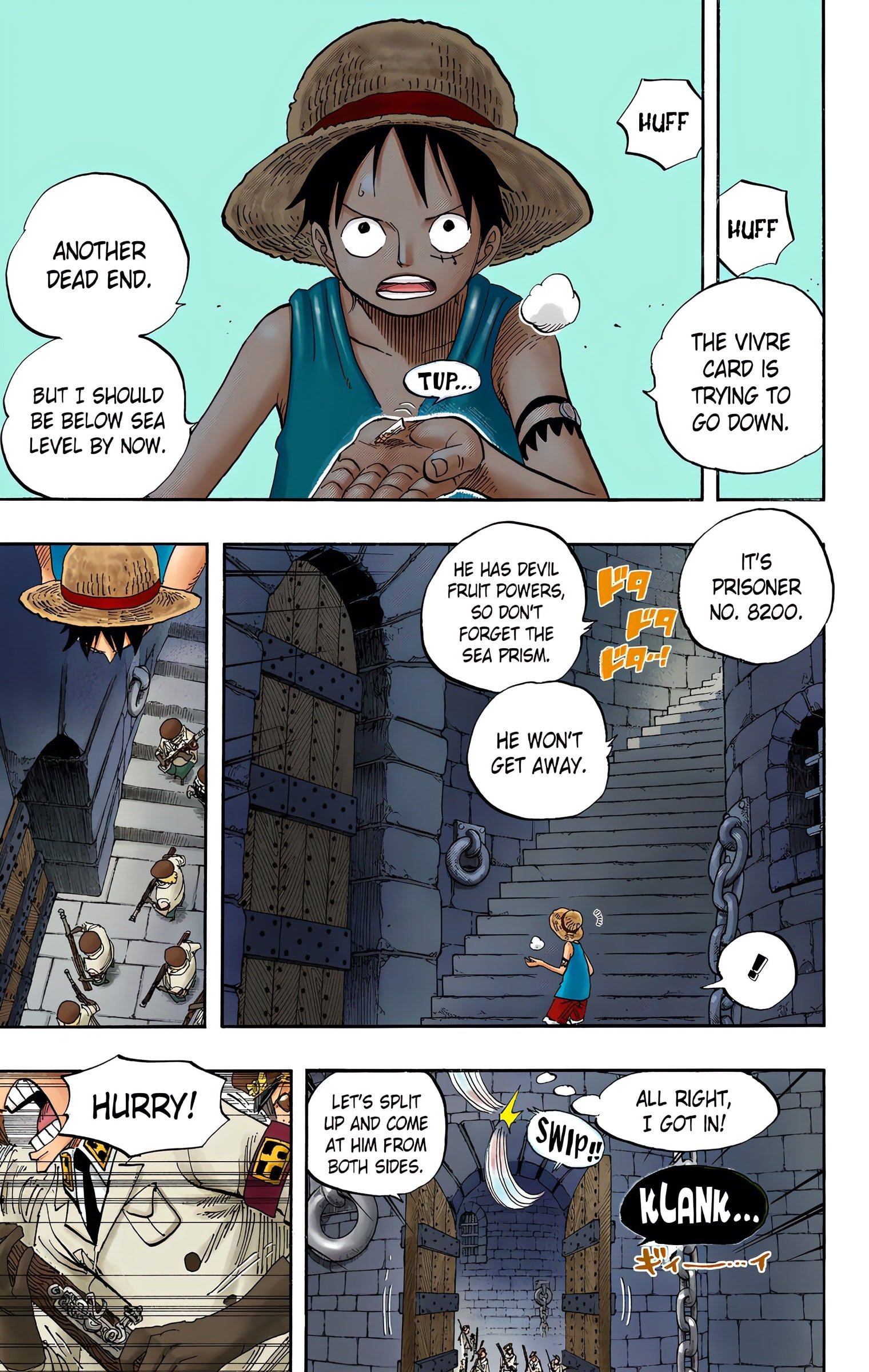 One Piece Colored Manga