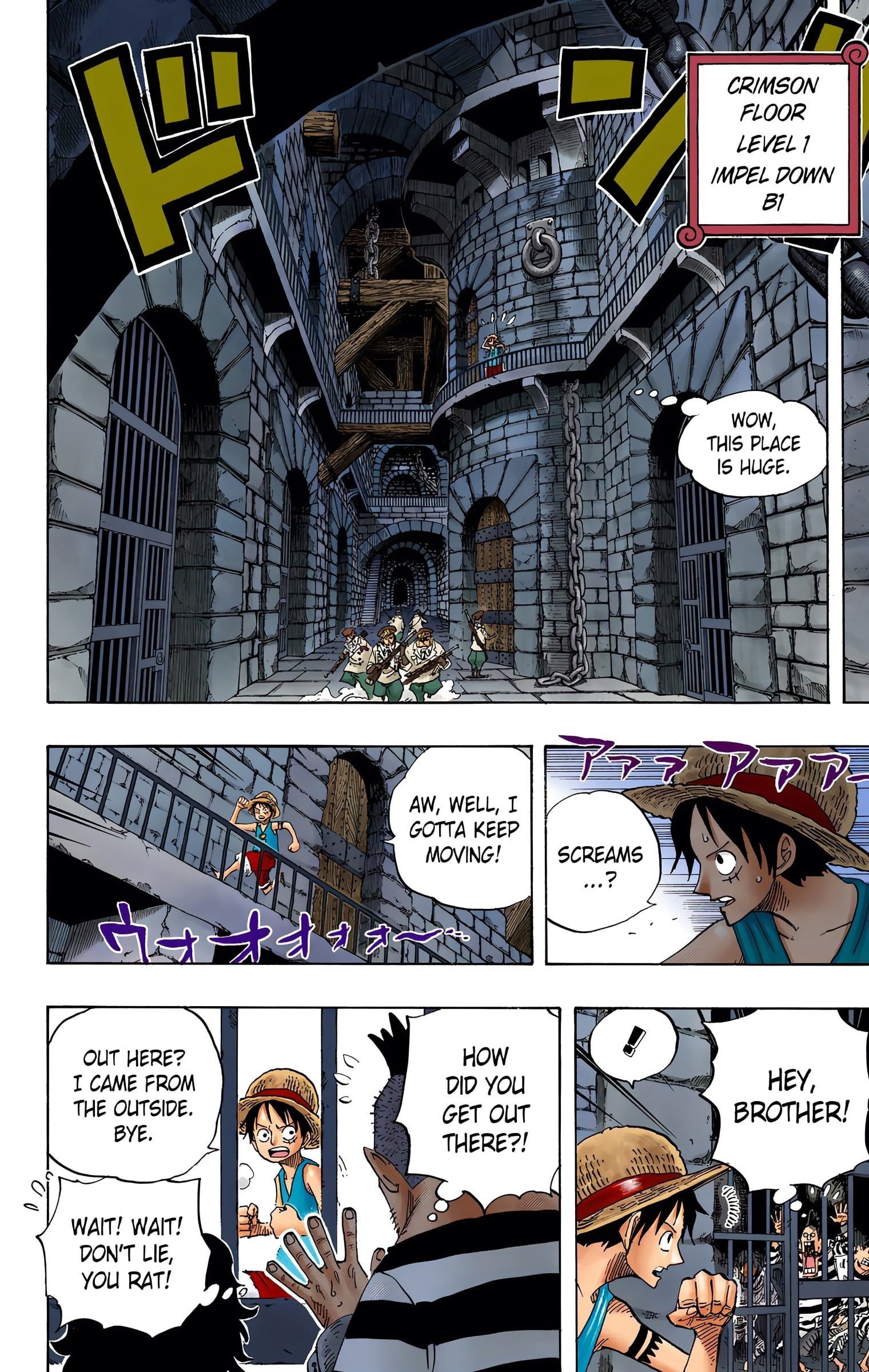 One Piece Colored Manga