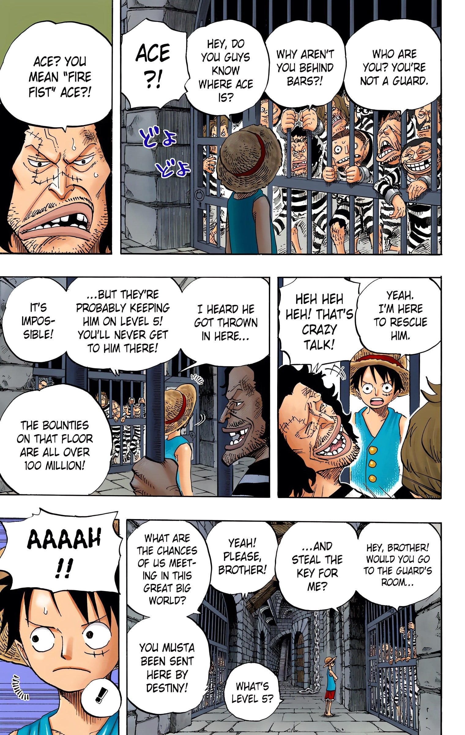 One Piece Colored Manga