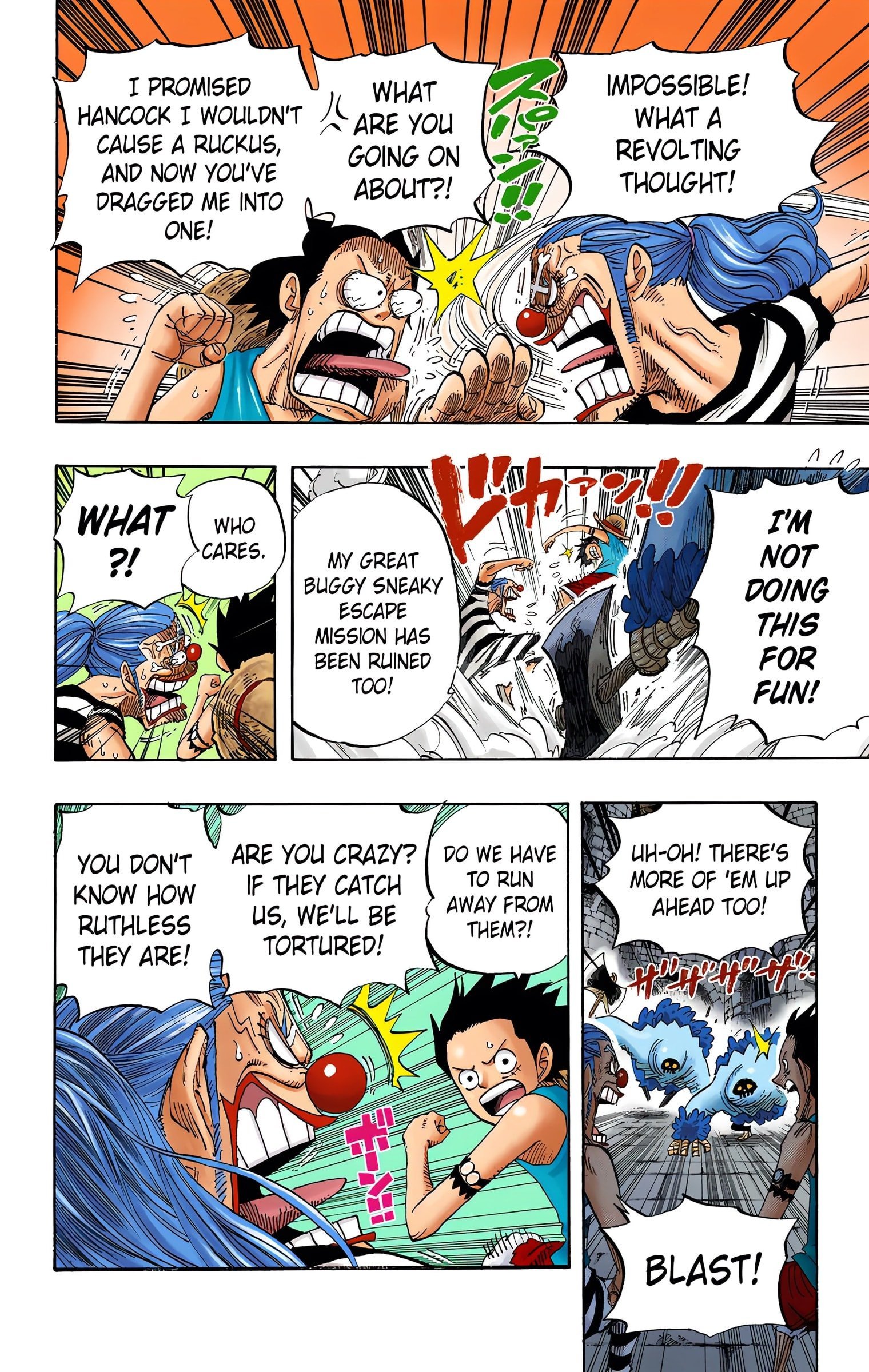 One Piece Colored Manga