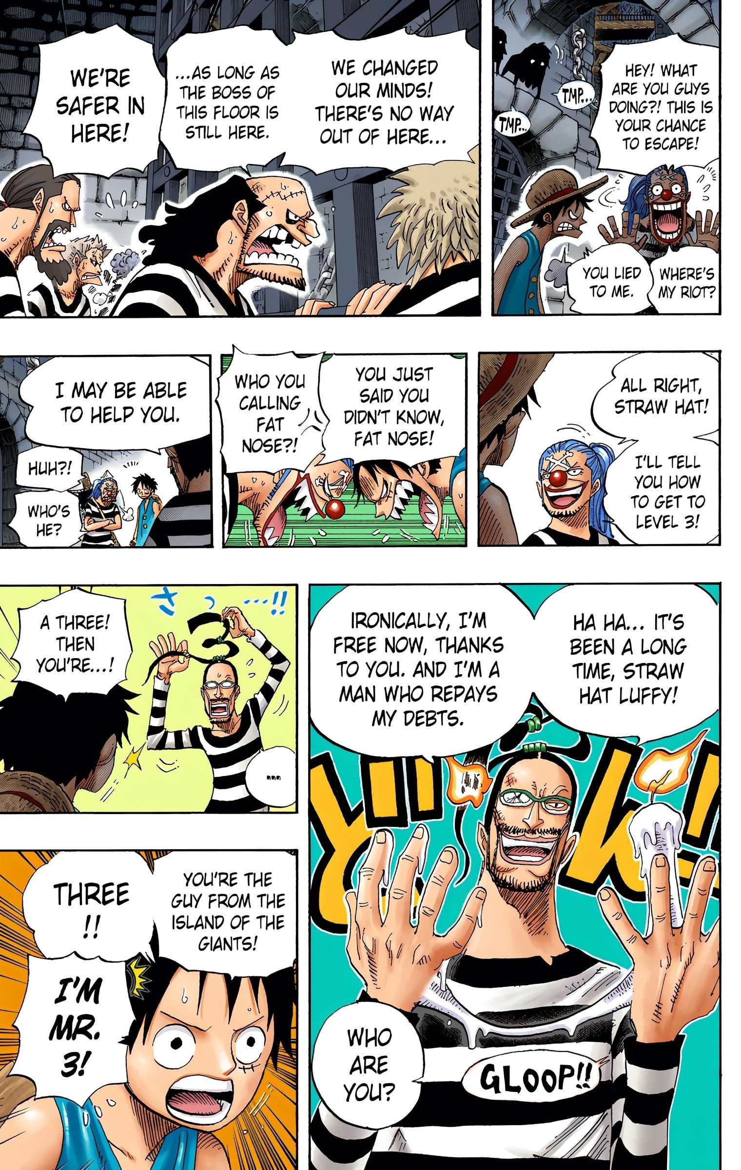 One Piece Colored Manga