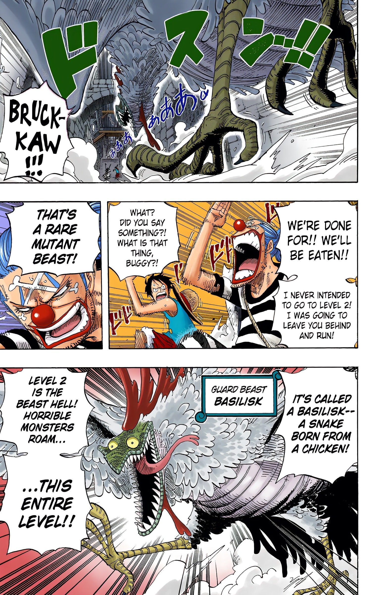 One Piece Colored Manga