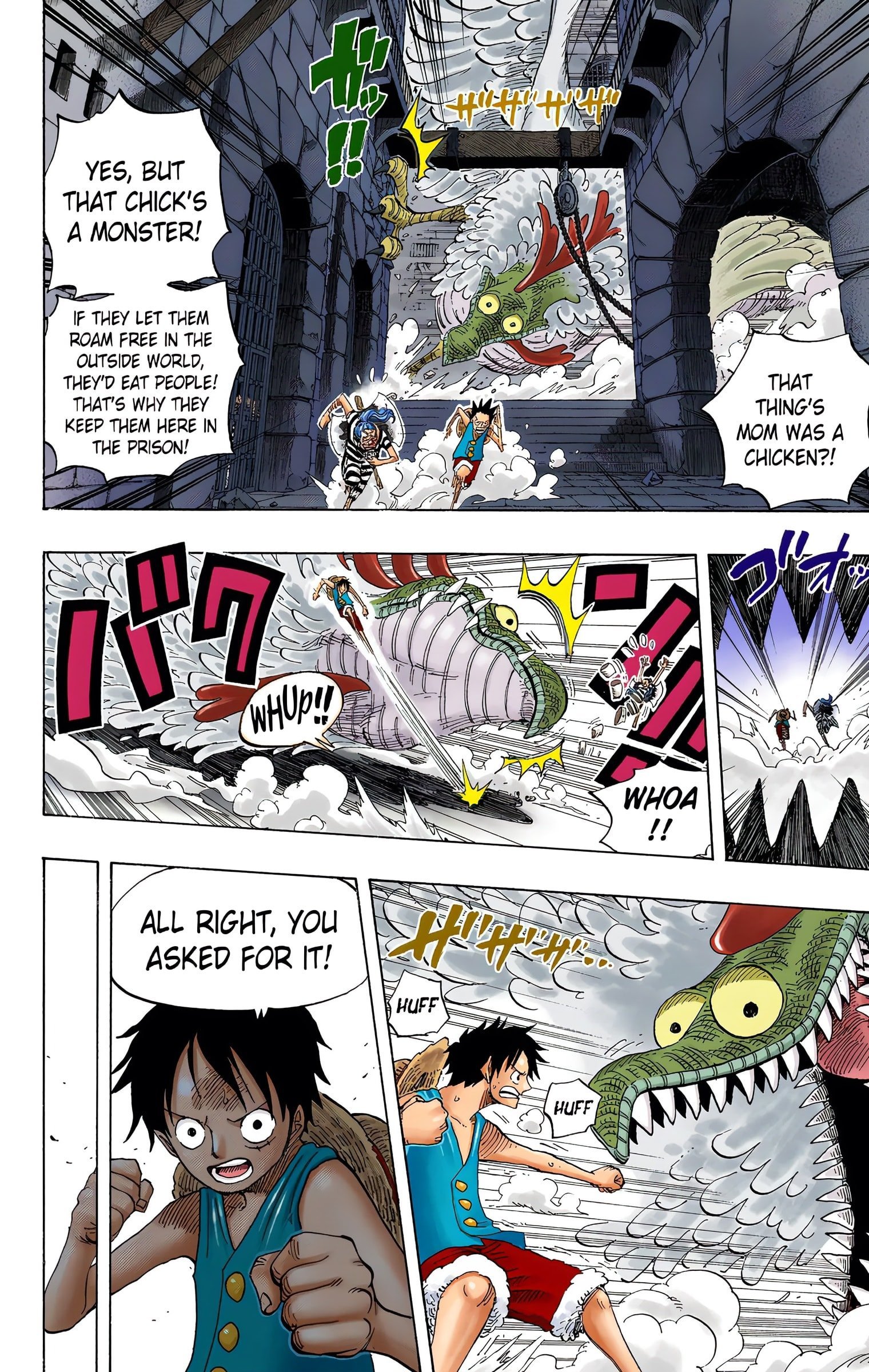 One Piece Colored Manga