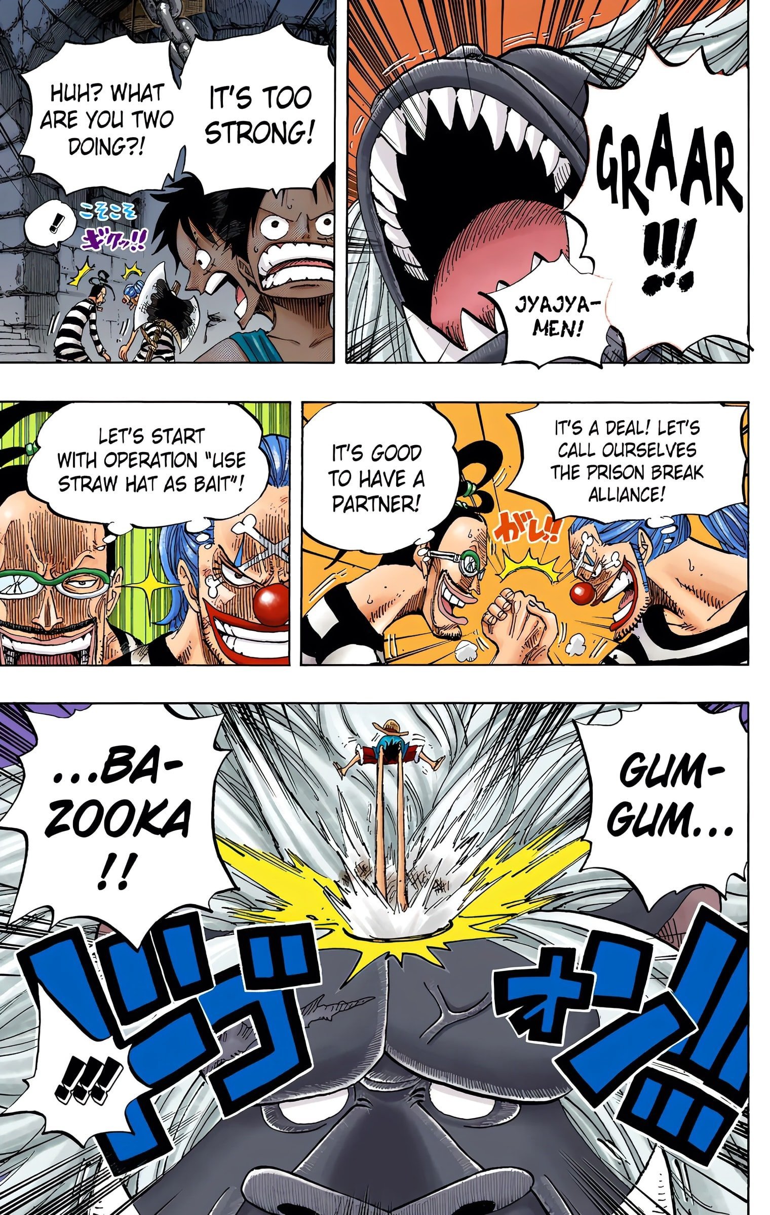 One Piece Colored Manga