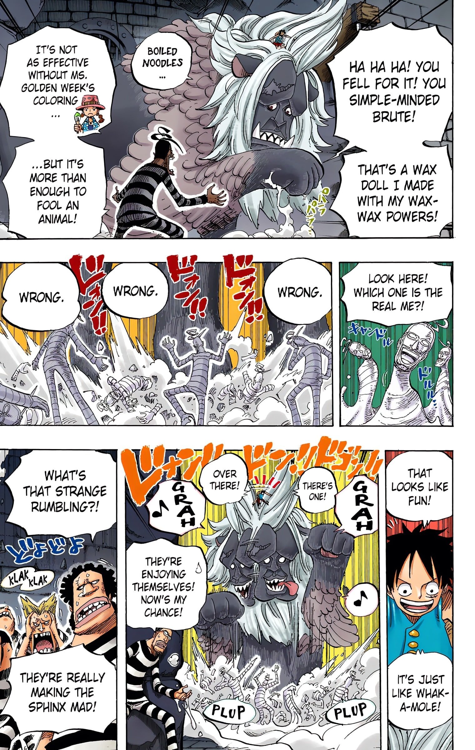 One Piece Colored Manga