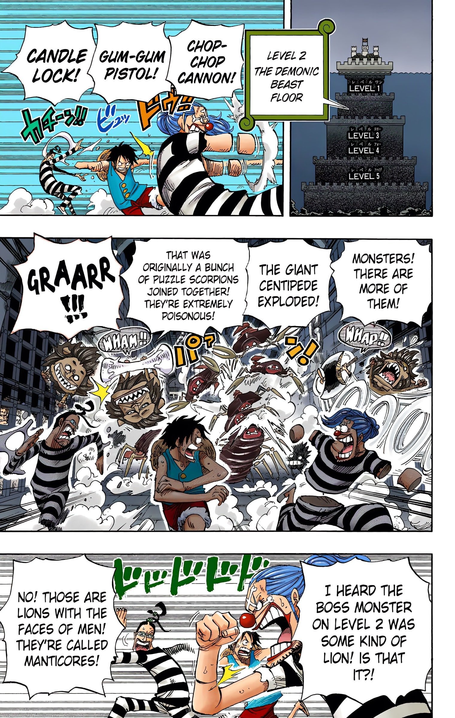 One Piece Colored Manga