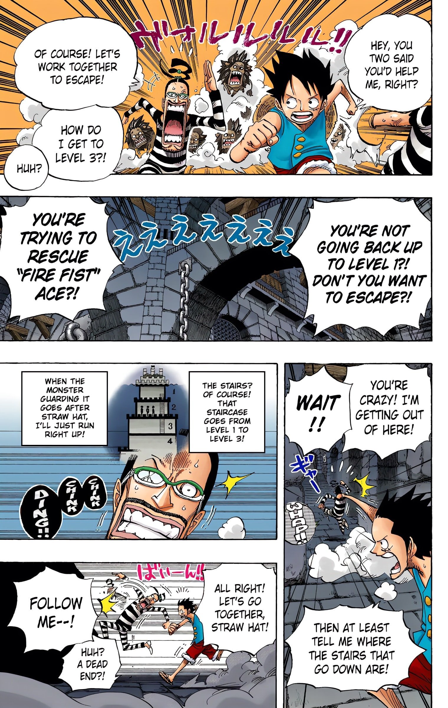 One Piece Colored Manga