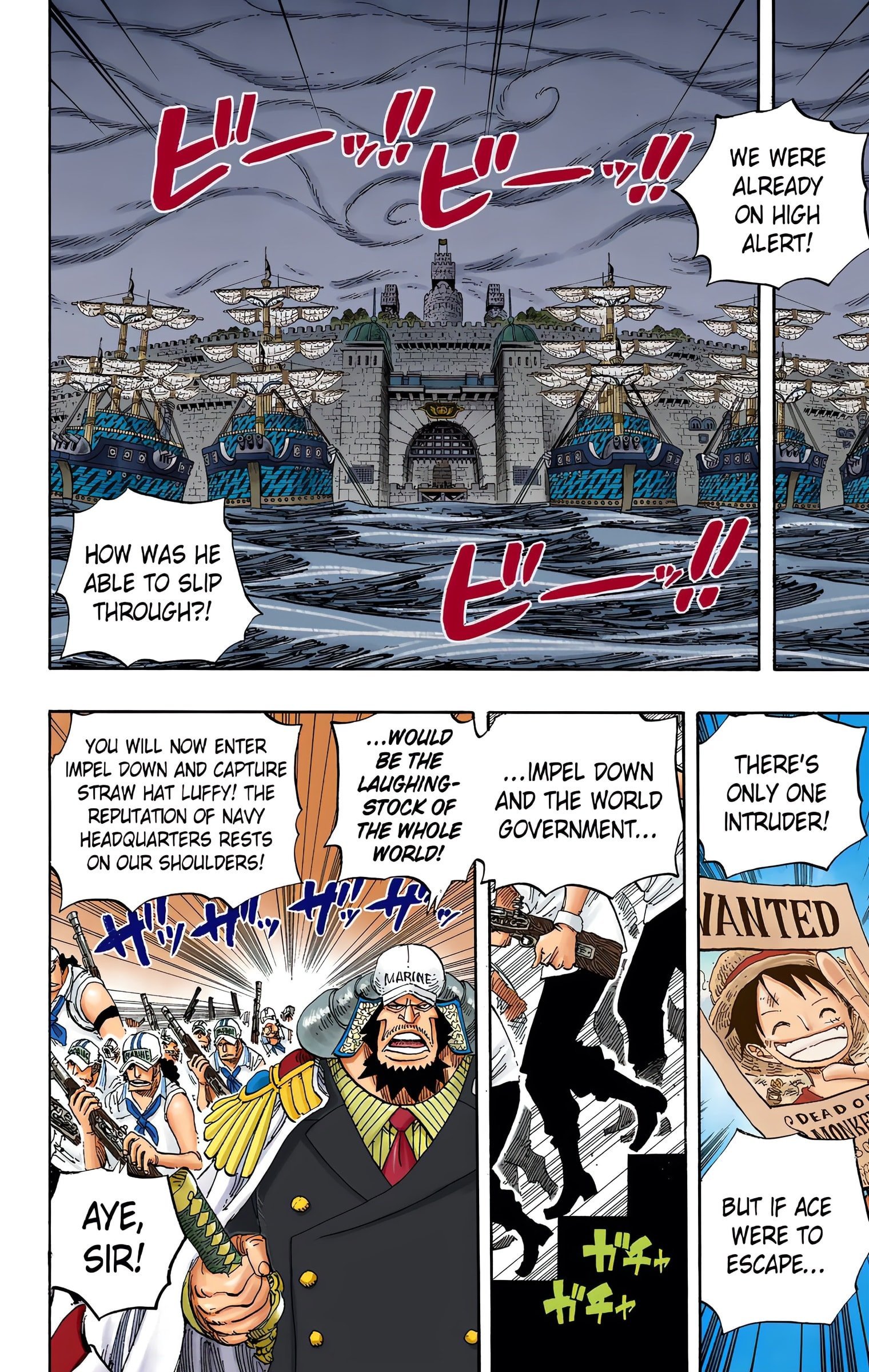 One Piece Colored Manga