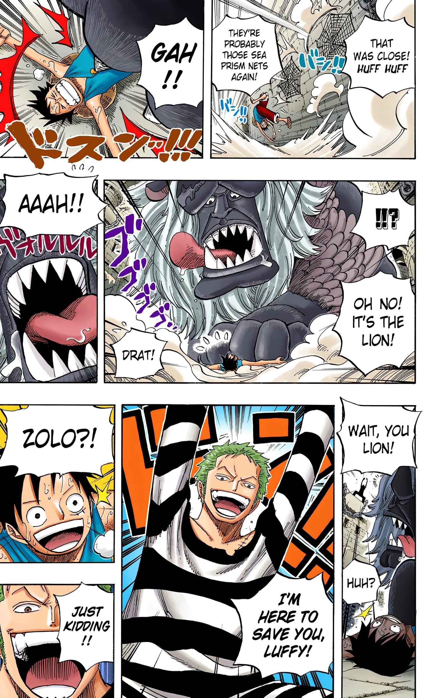 One Piece Colored Manga