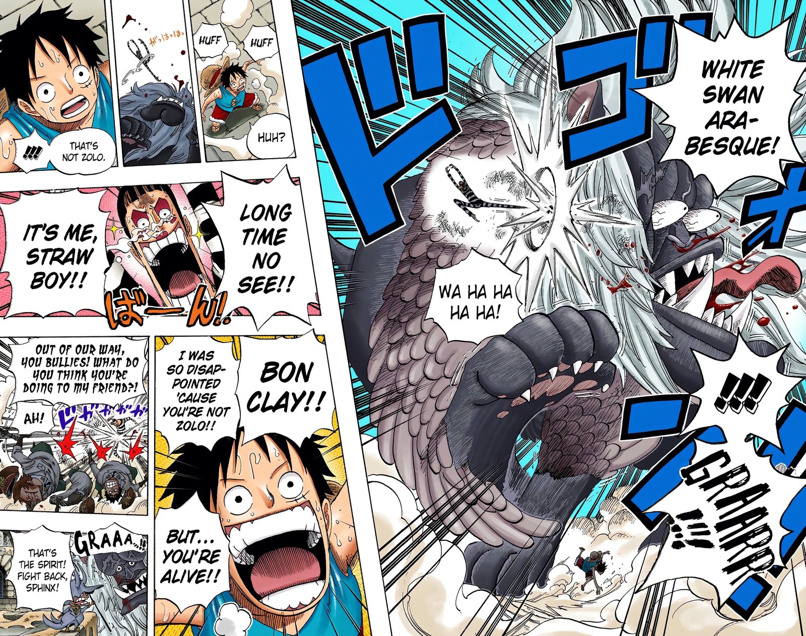 One Piece Colored Manga