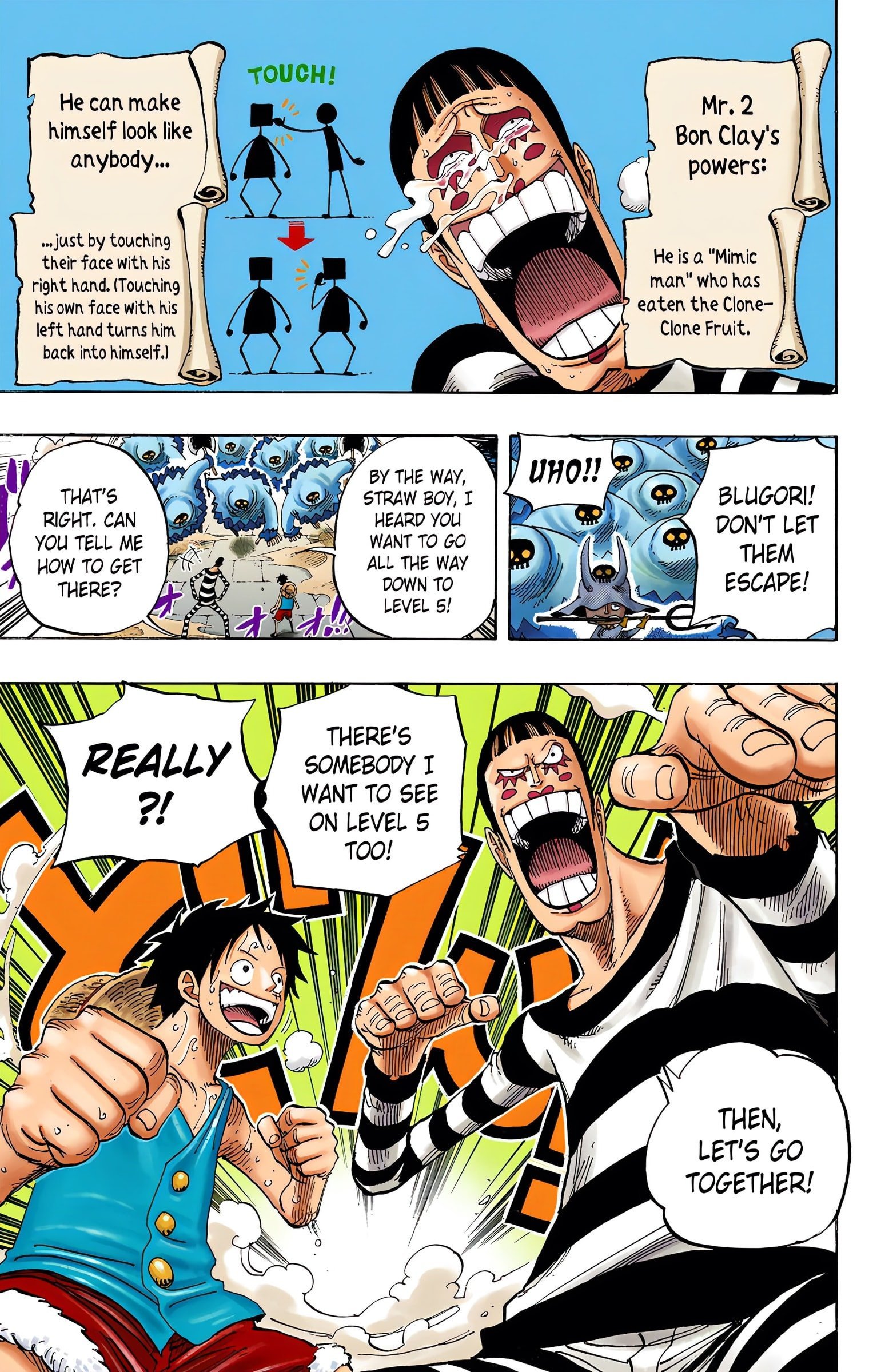 One Piece Colored Manga