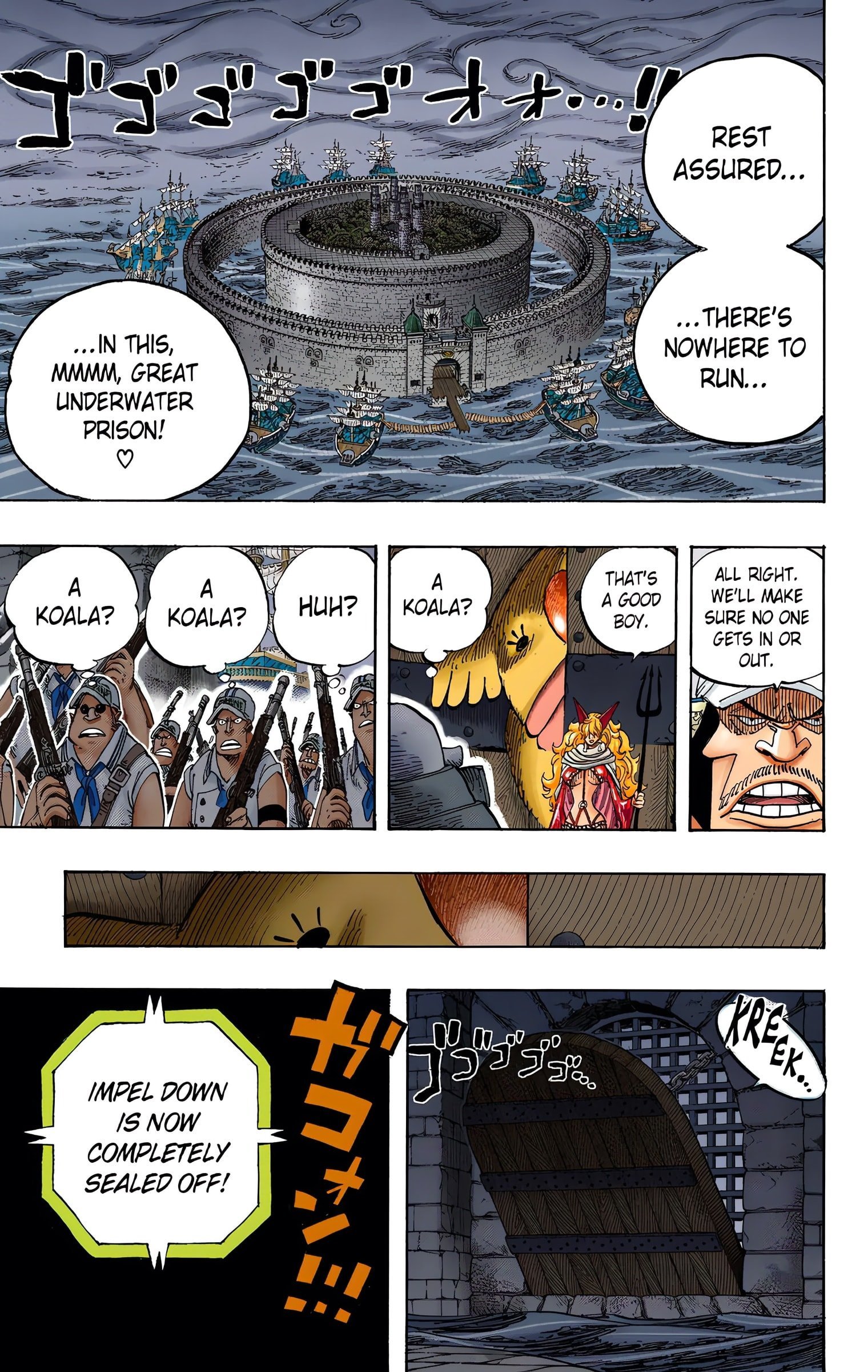 One Piece Colored Manga