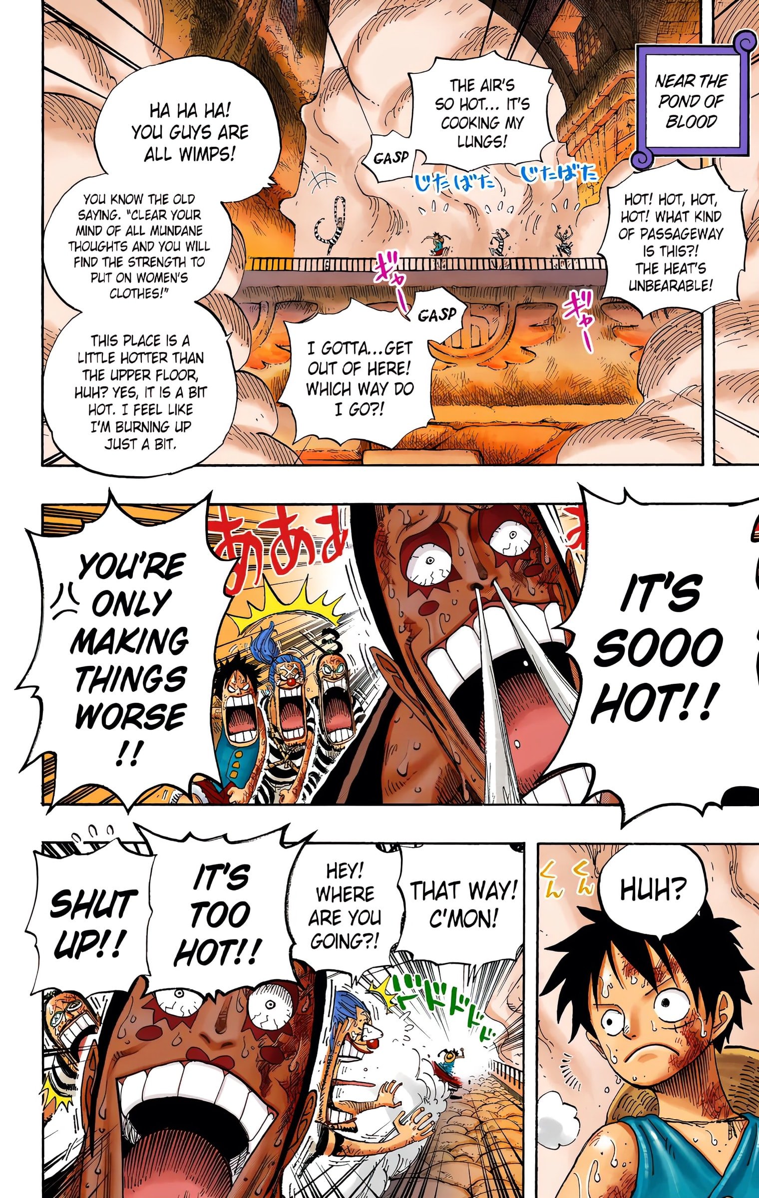 One Piece Colored Manga