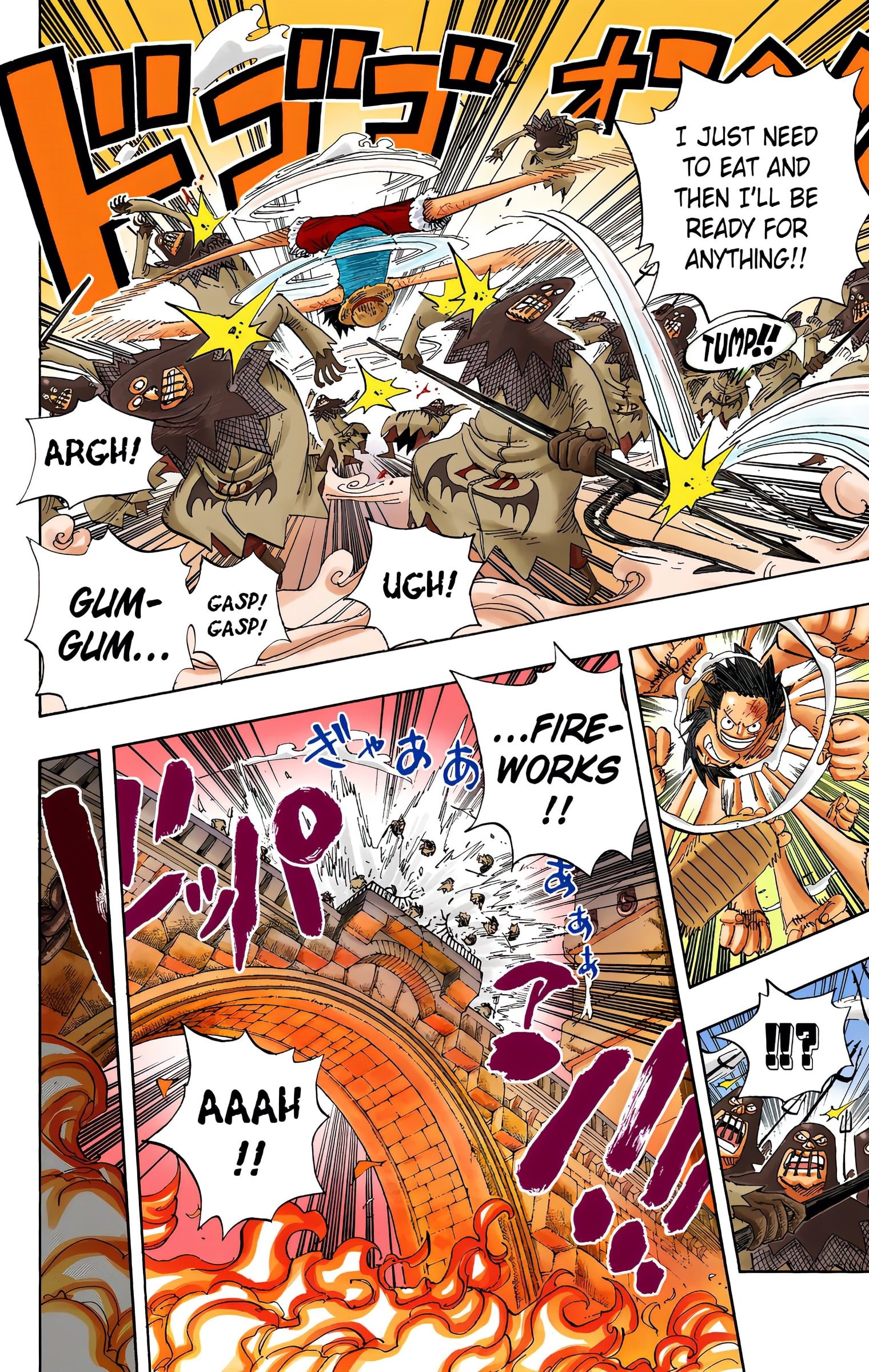 One Piece Colored Manga