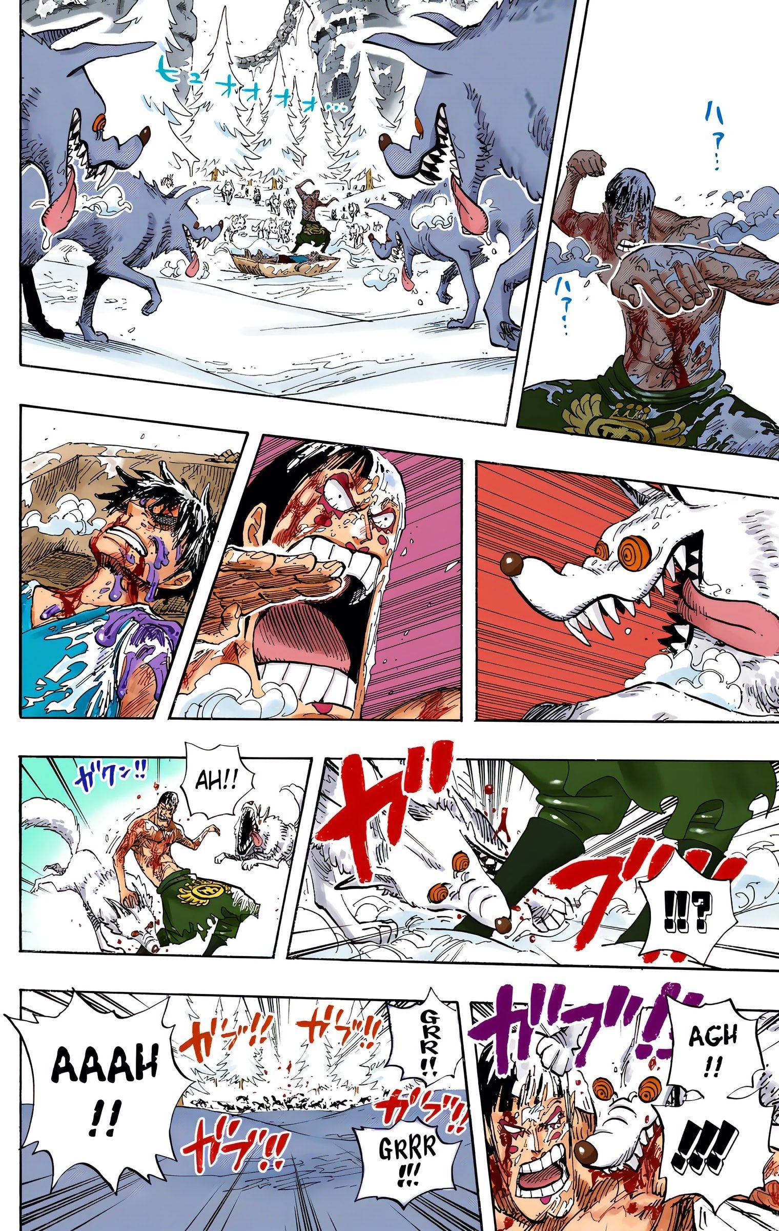 One Piece Colored Manga