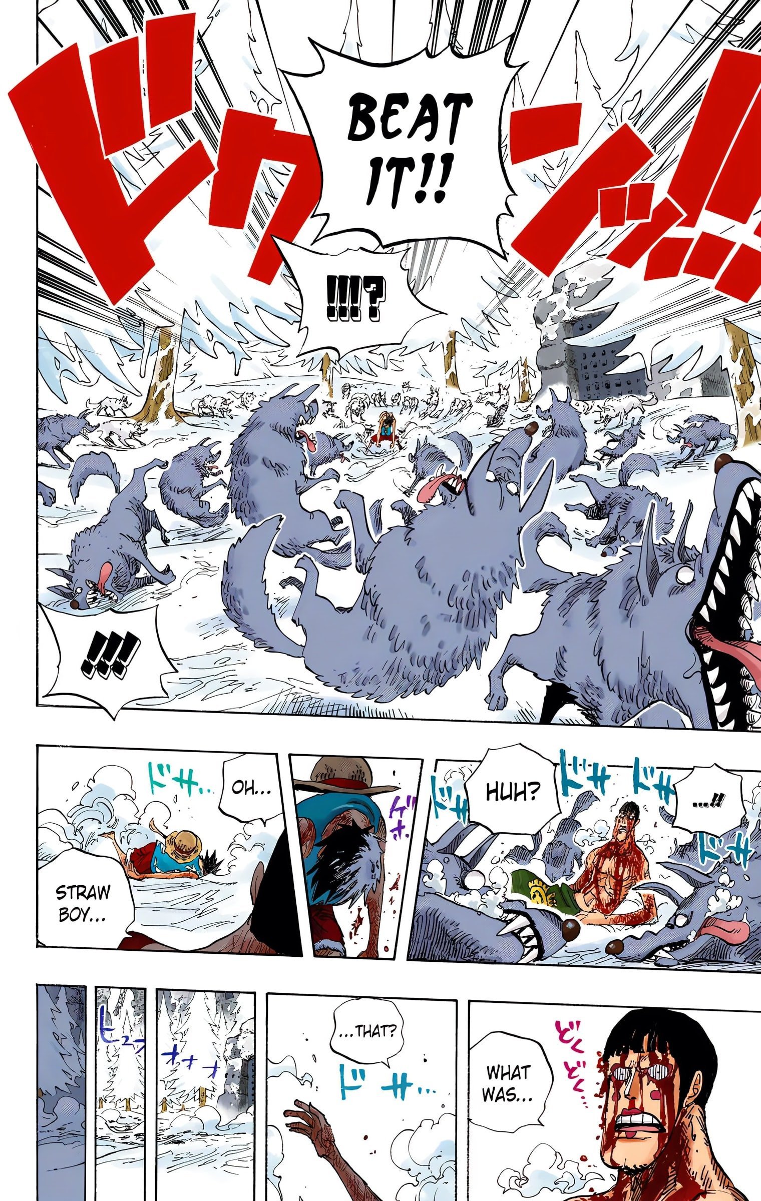 One Piece Colored Manga