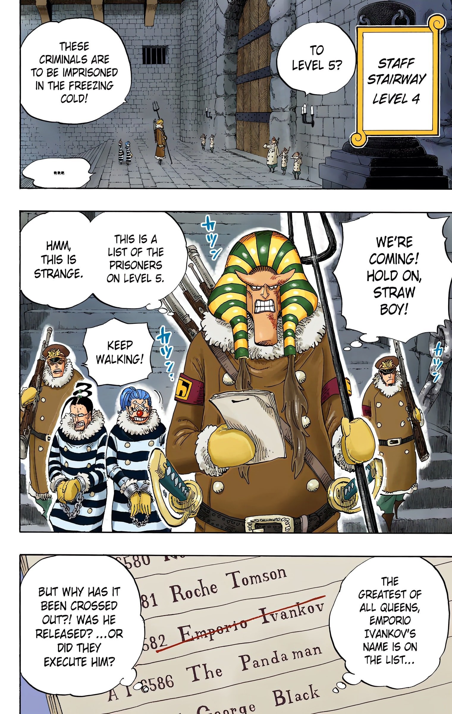 One Piece Colored Manga