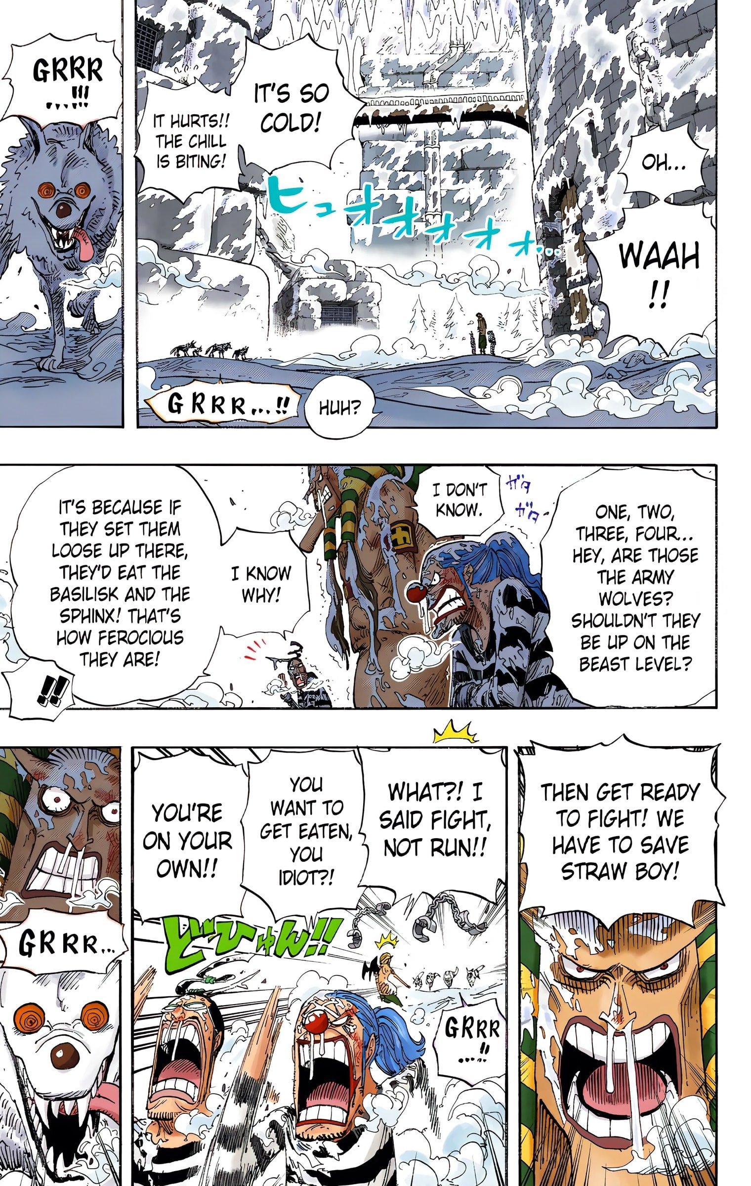 One Piece Colored Manga