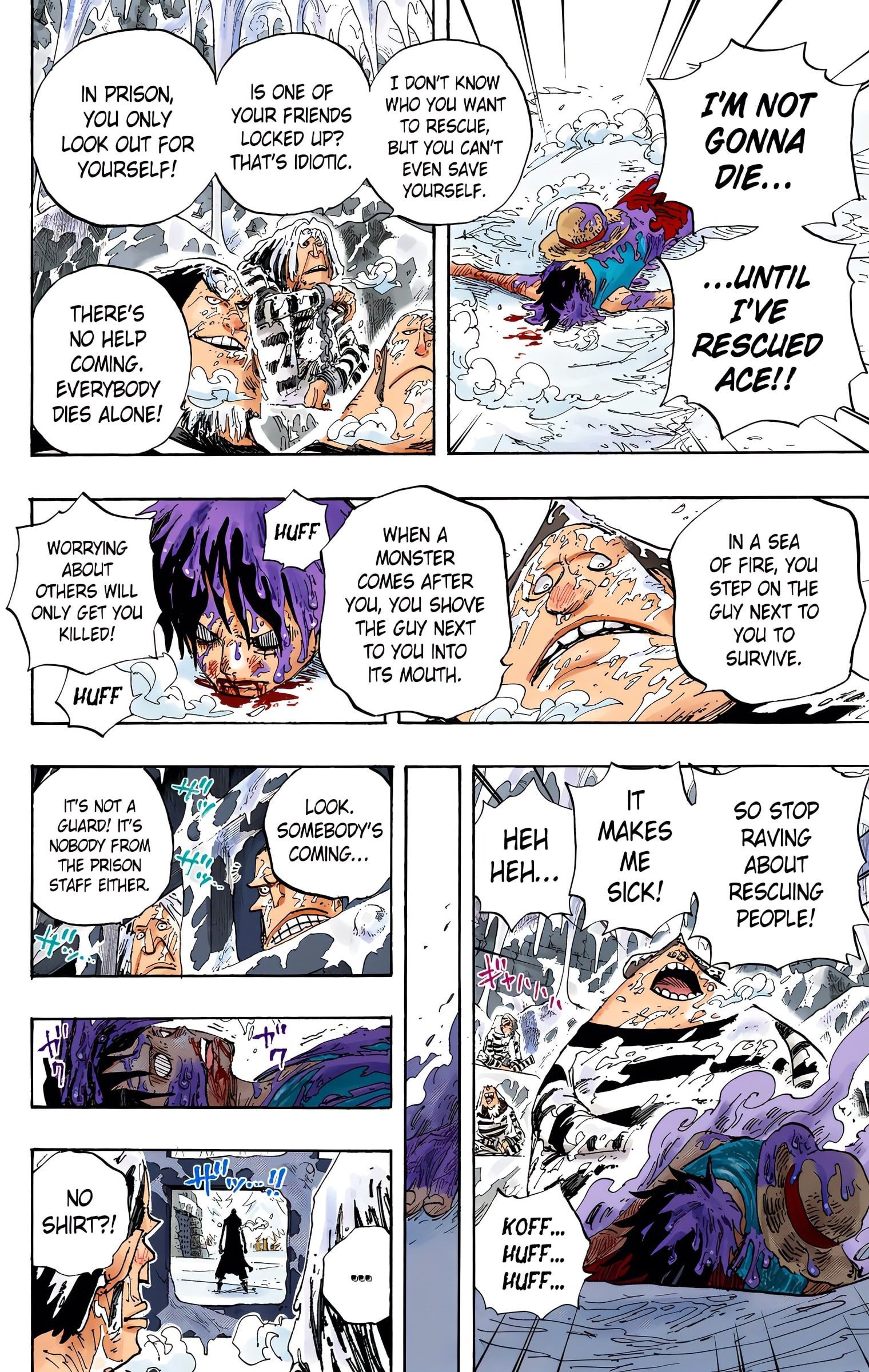 One Piece Colored Manga