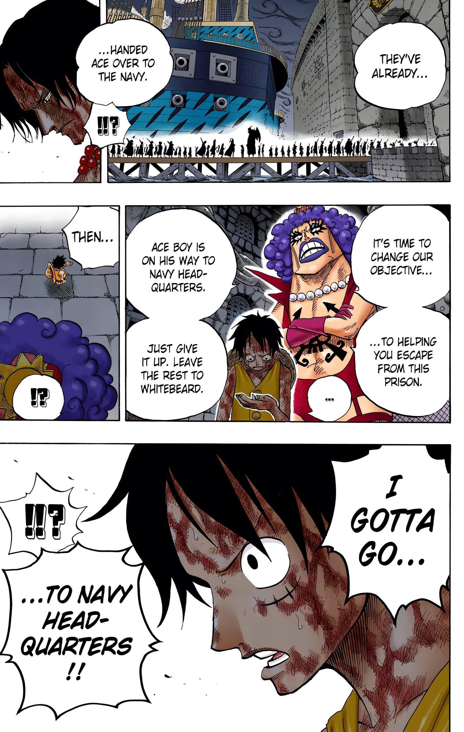 One Piece Colored Manga