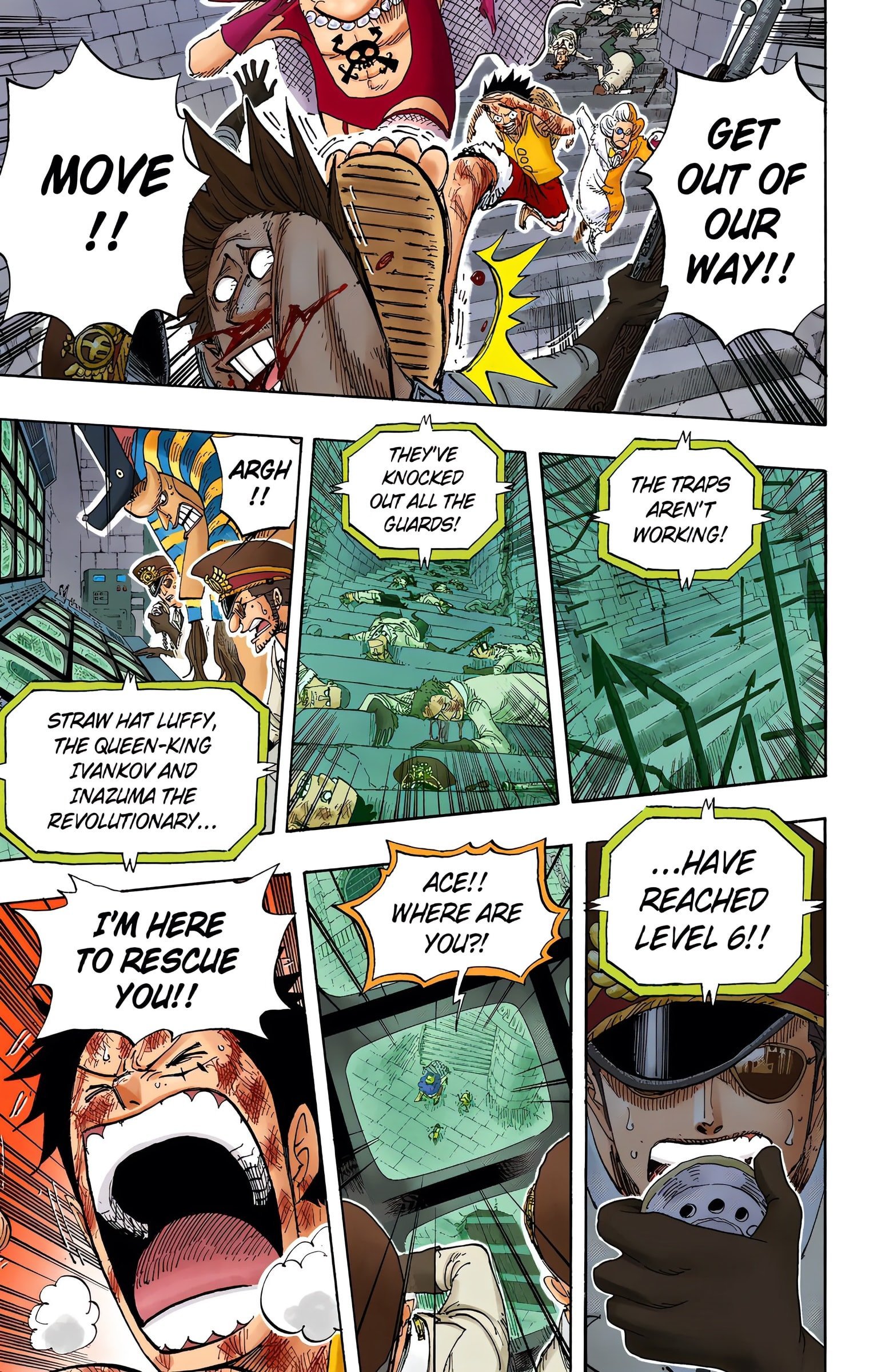 One Piece Colored Manga