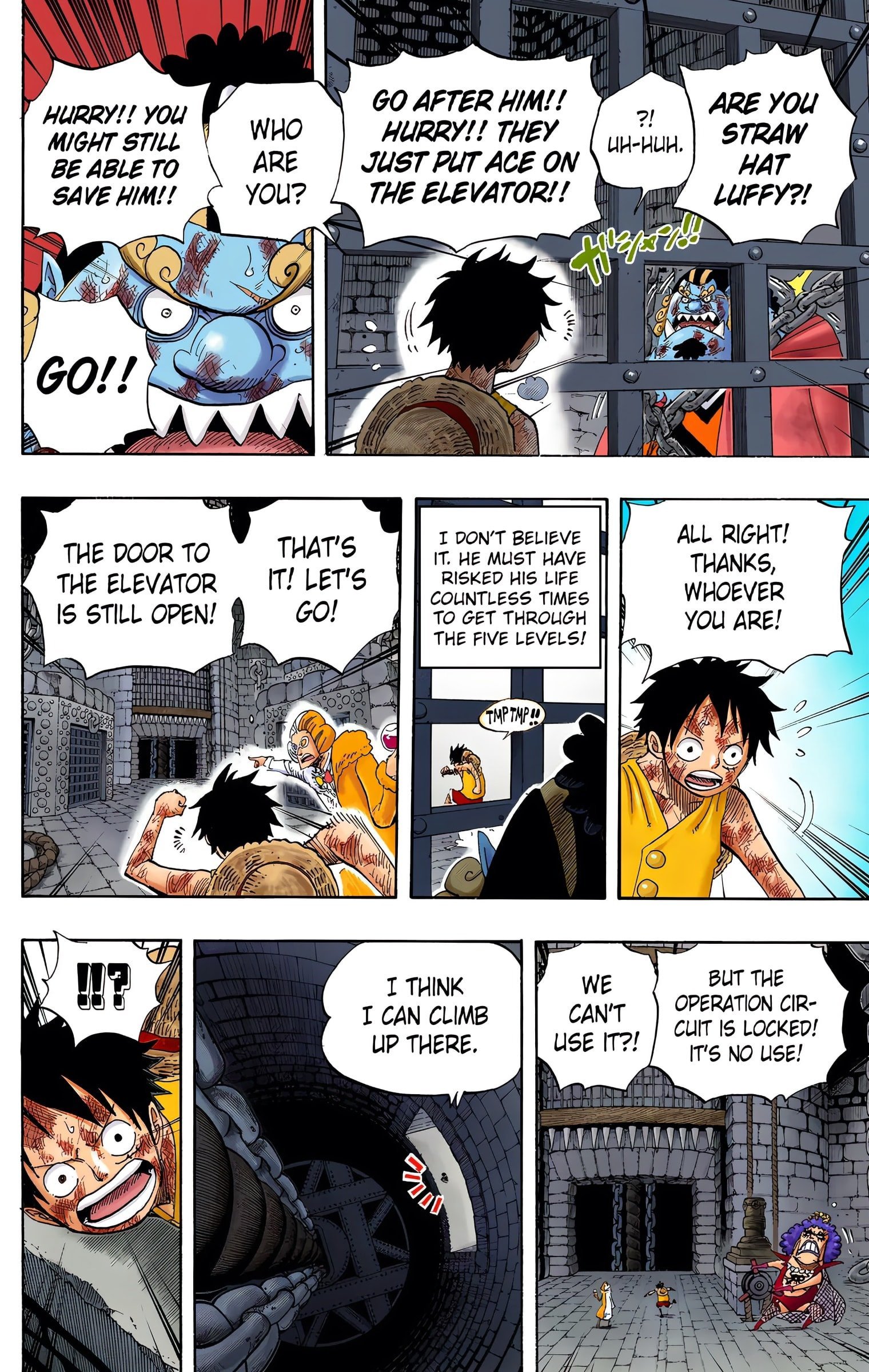 One Piece Colored Manga