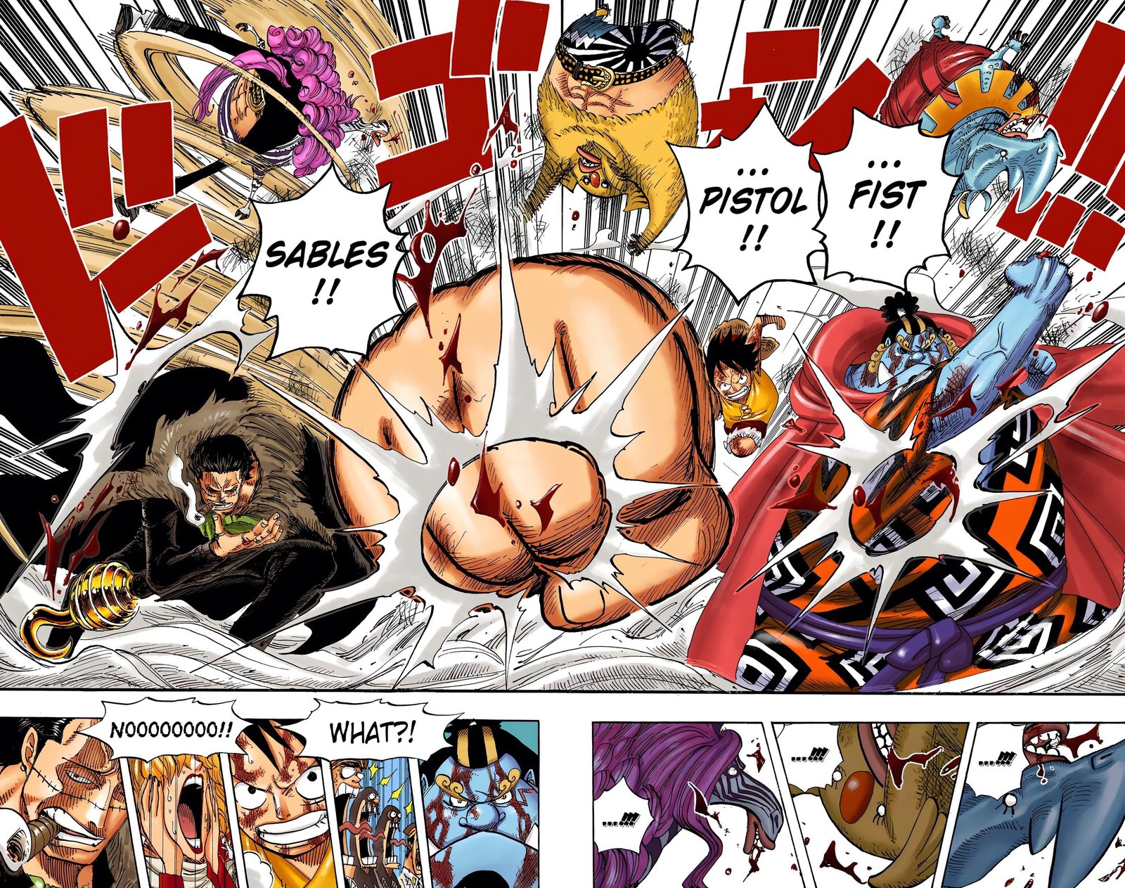 One Piece Colored Manga