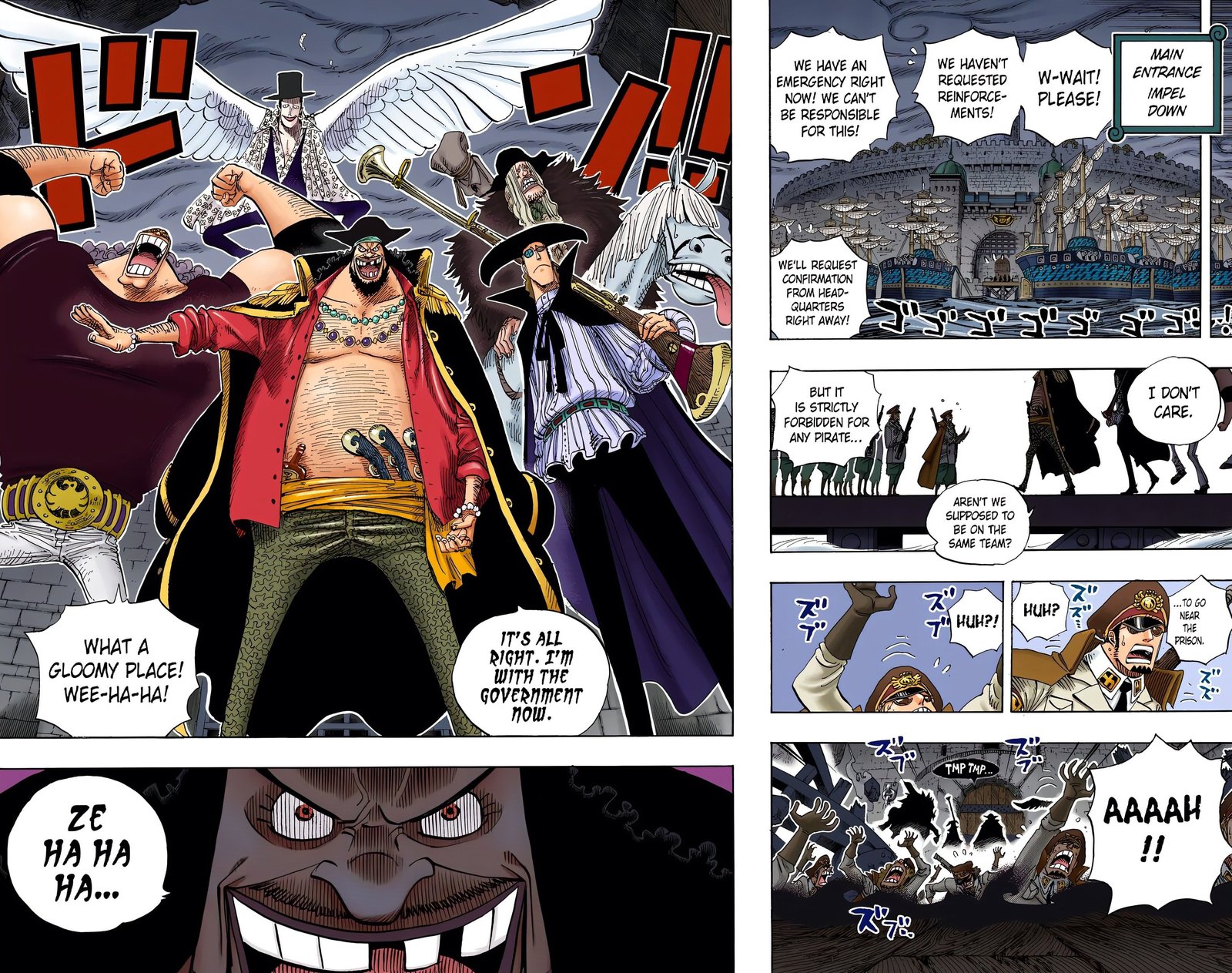 One Piece Colored Manga