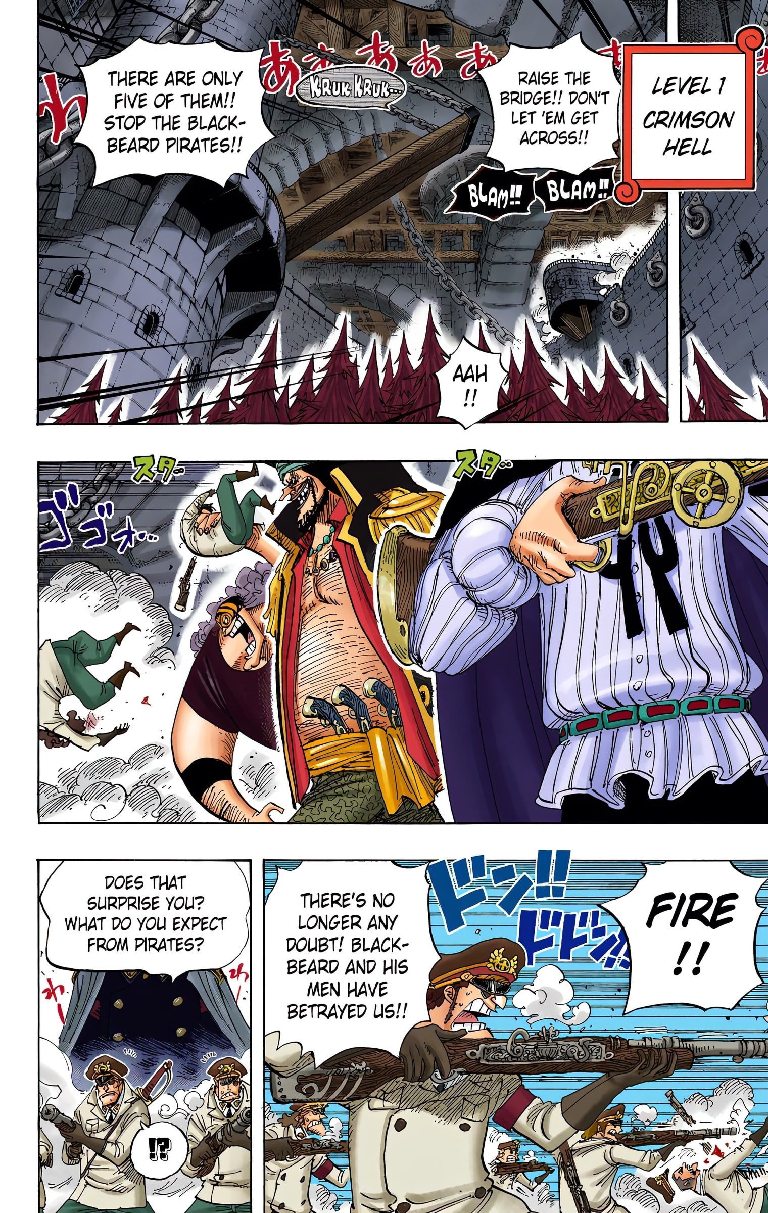 One Piece Colored Manga